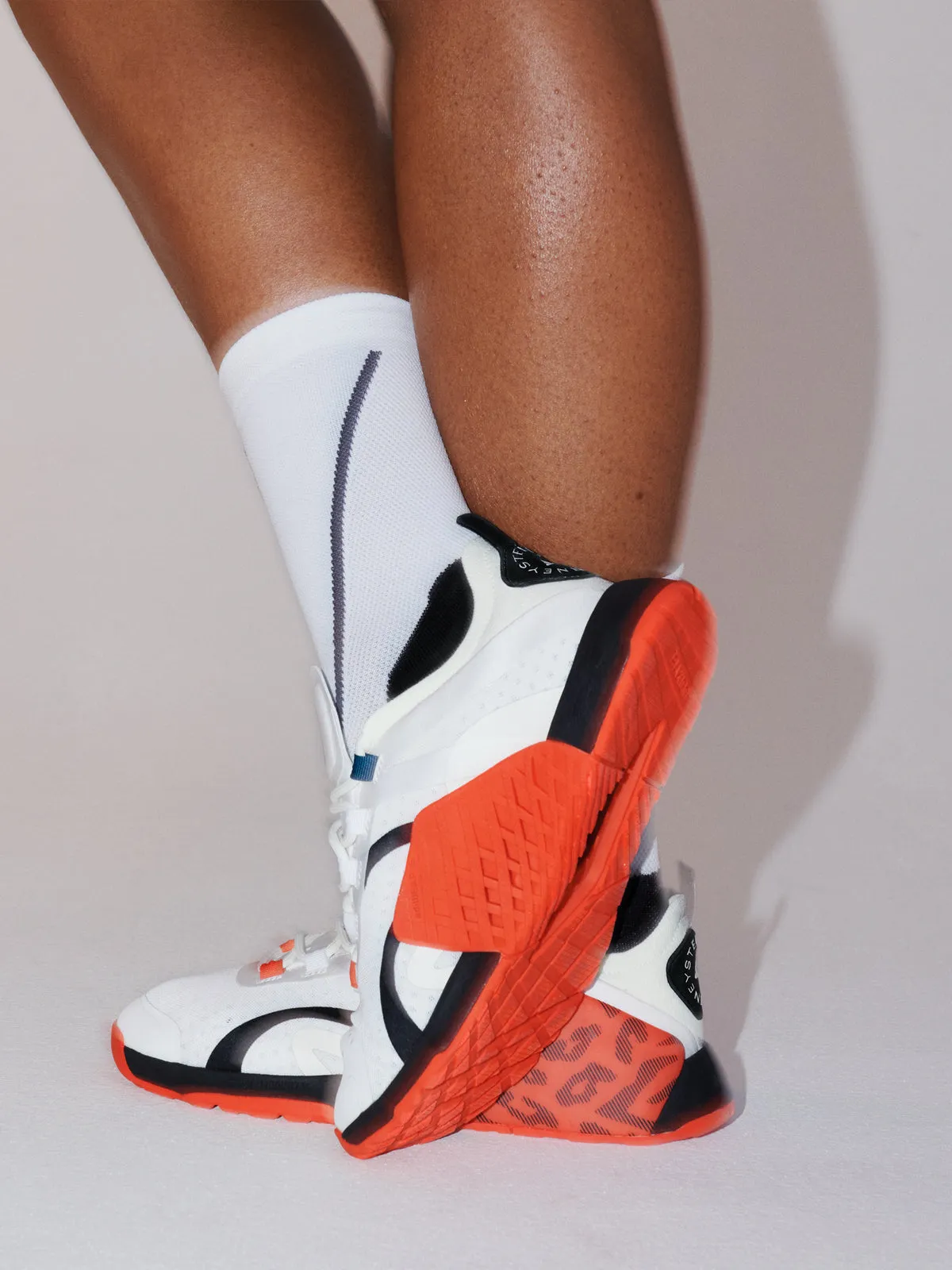 Active Orange Leopard Dropset Trainers