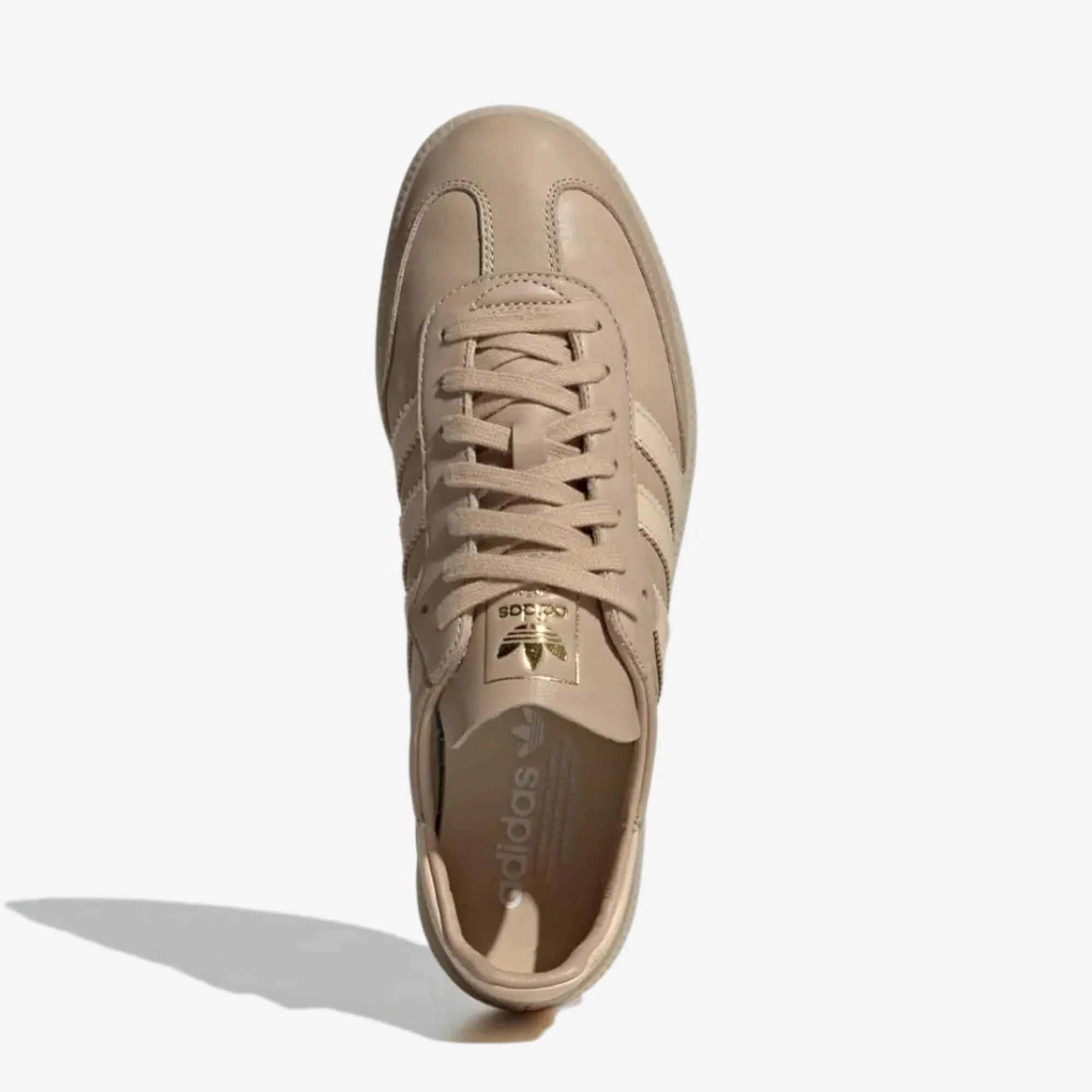 ADIDAS | SAMBA DECON { MAGIC BEIGE/SAND STRATA/GOLD METALLIC