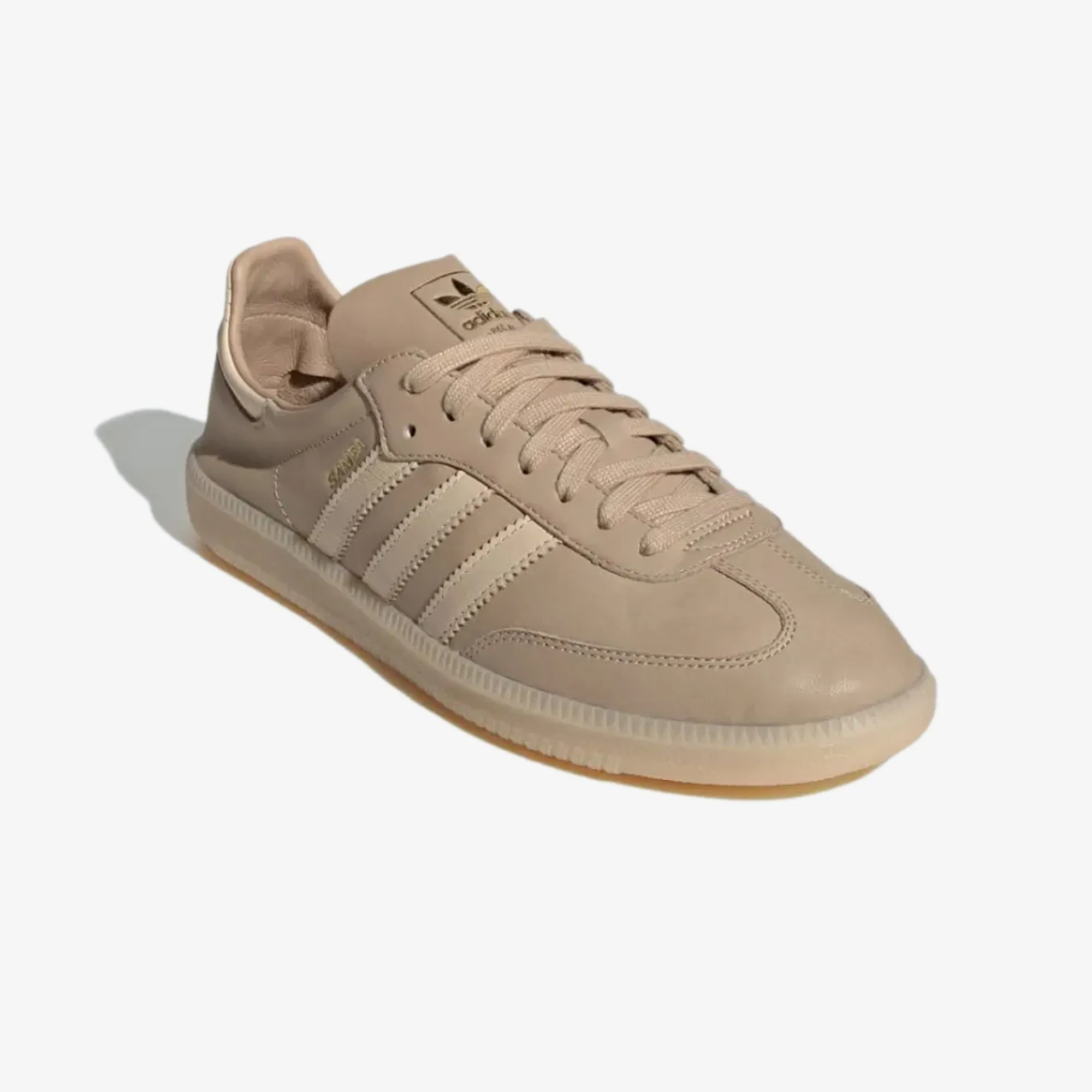 ADIDAS | SAMBA DECON { MAGIC BEIGE/SAND STRATA/GOLD METALLIC