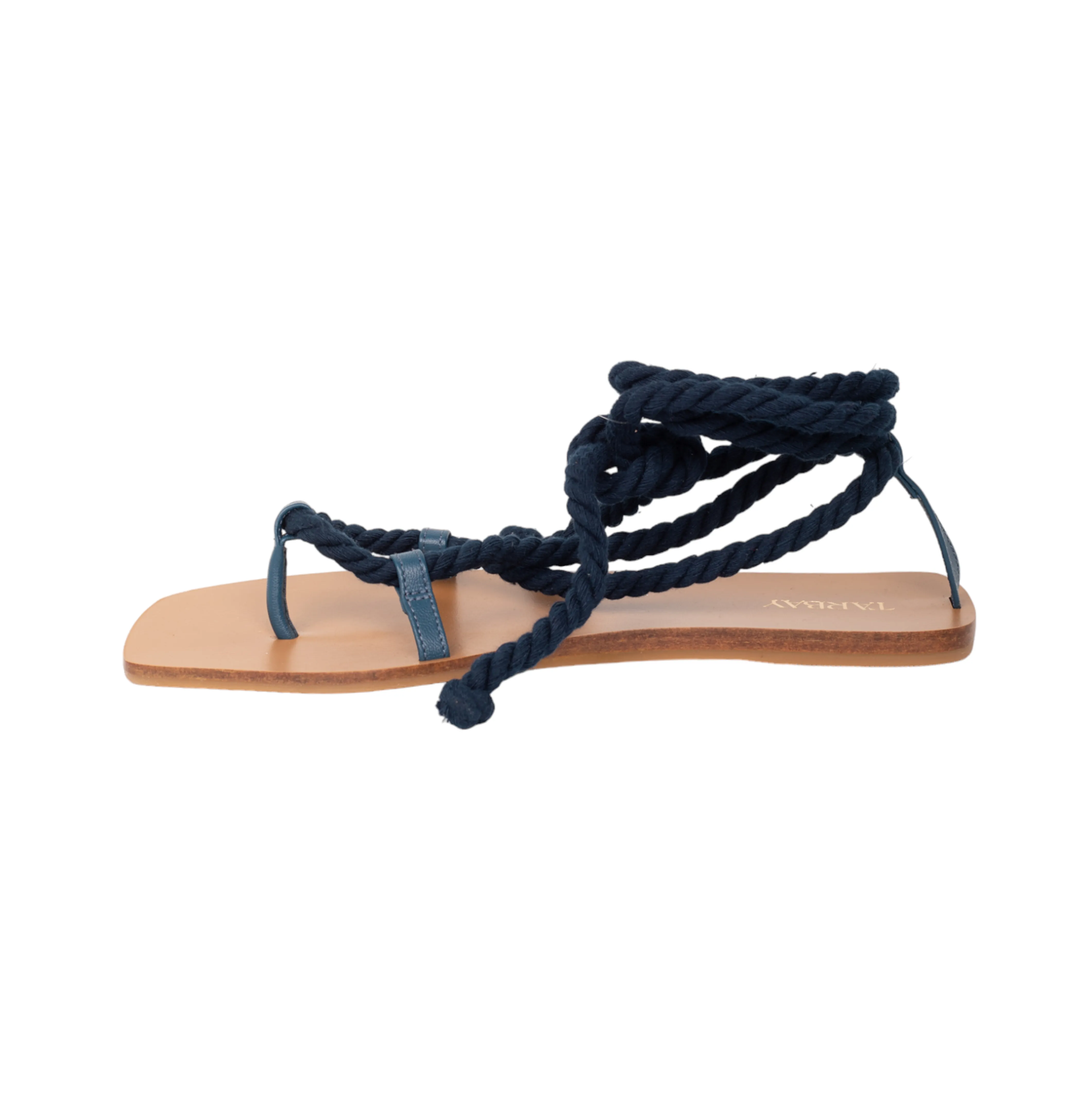 Arenisca Flats Sandals - Navy Blue