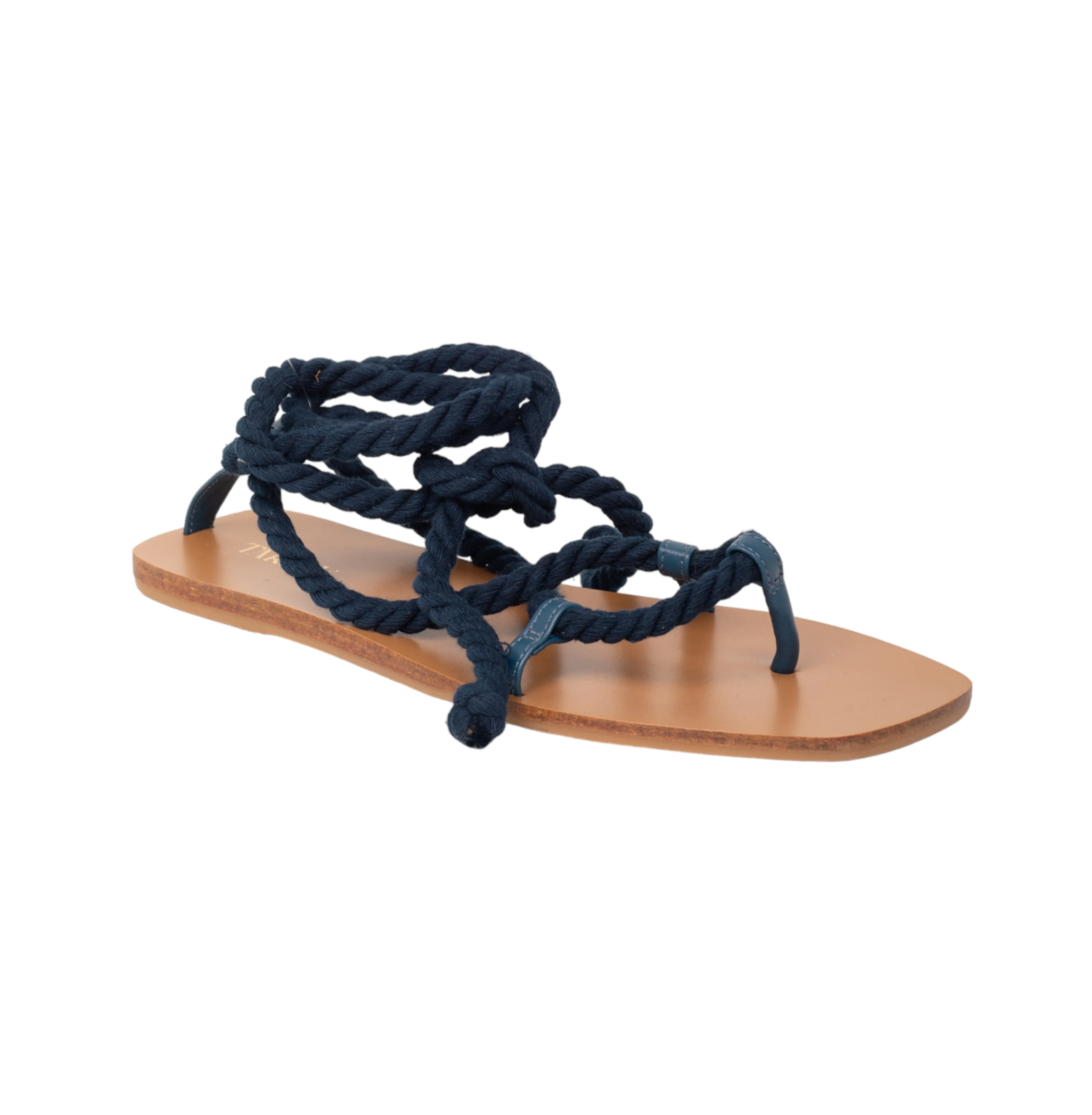 Arenisca Flats Sandals - Navy Blue