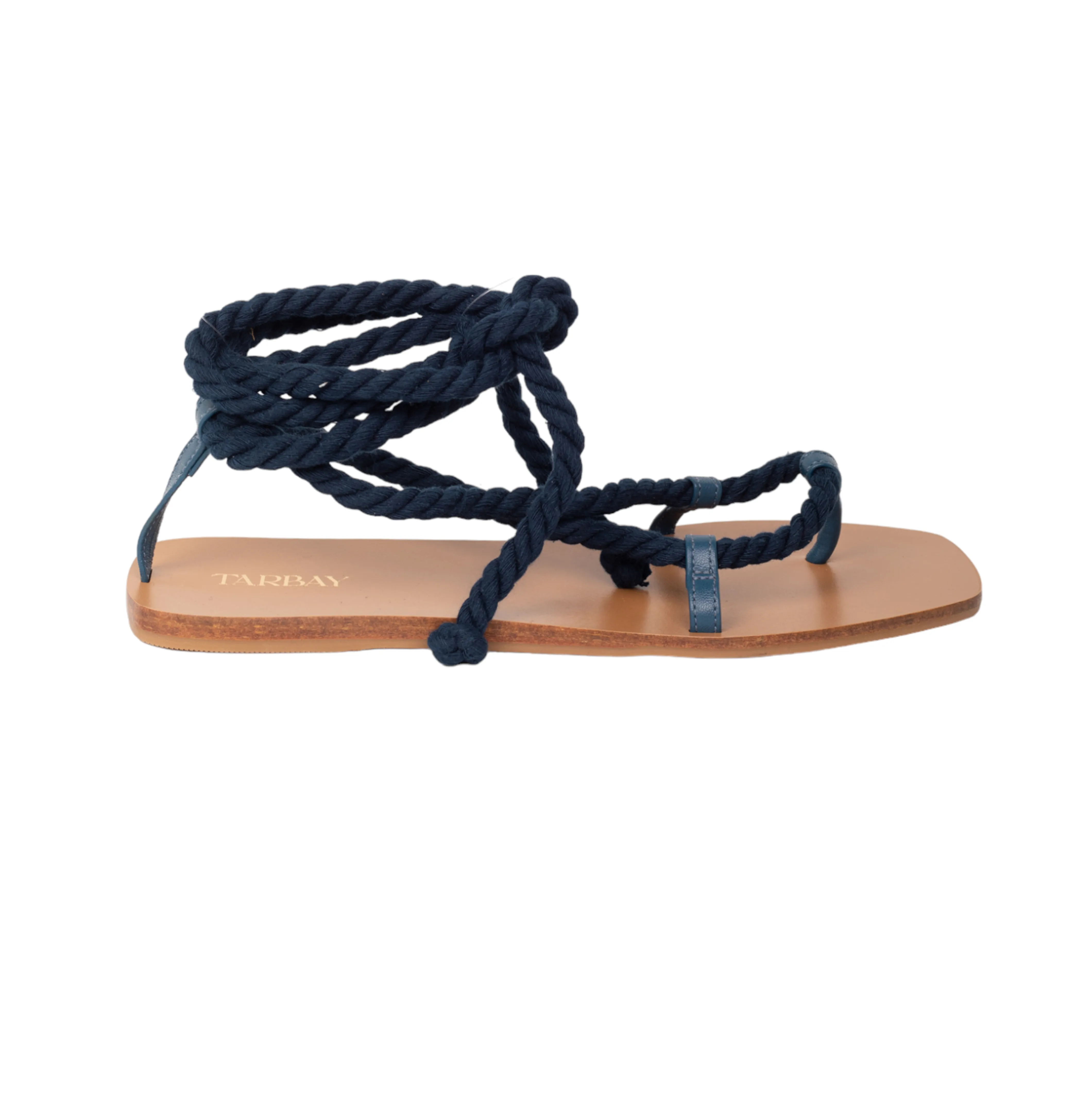 Arenisca Flats Sandals - Navy Blue