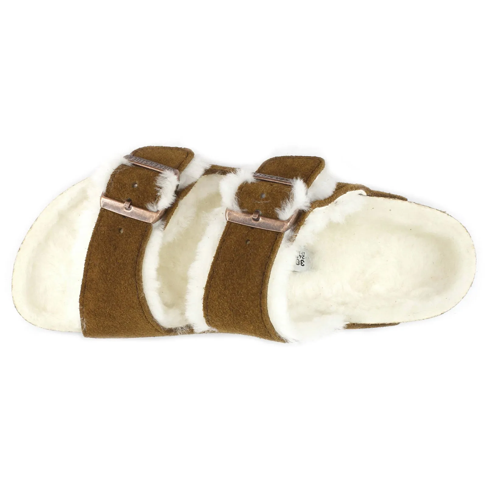 Arizona Shearling Suede Unisex Slides Sandals - UK 7 - US 9 Women / 7 Men - EU 40