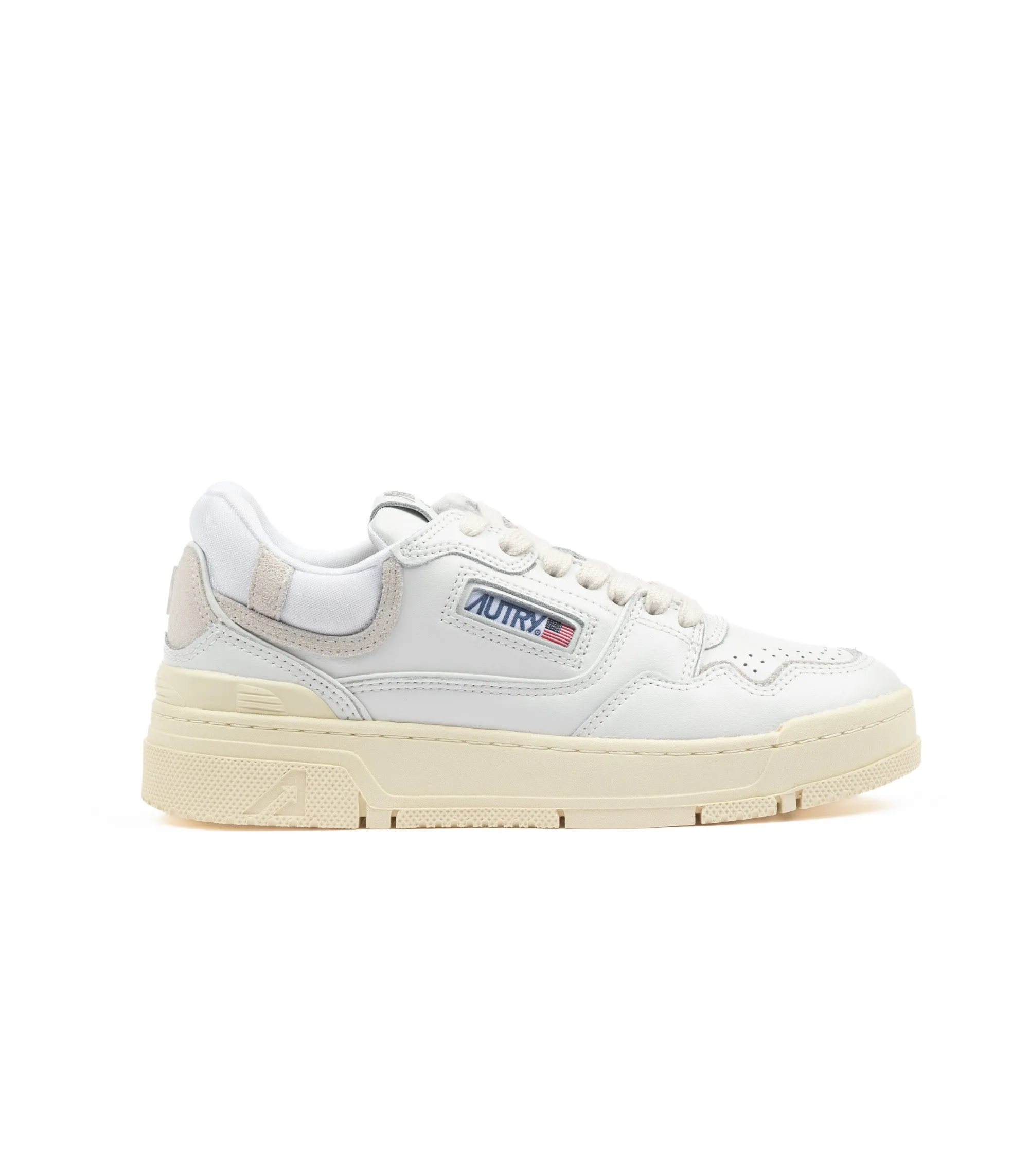 Autry Rookie Clc Low Bianco Donna