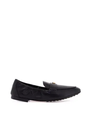 Ballerina Flats in Leather