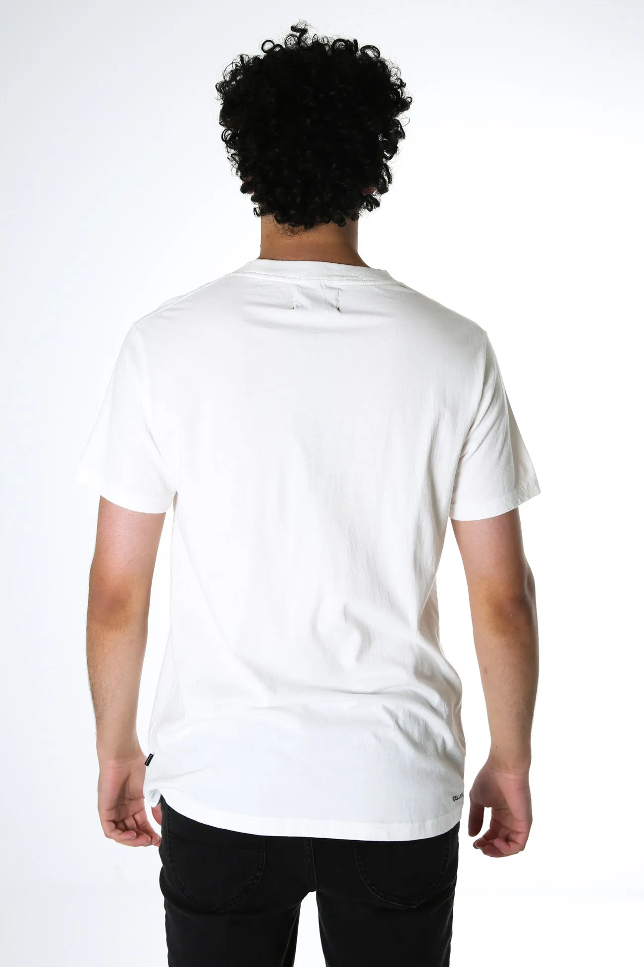 Centre Logo Tee Vintage White