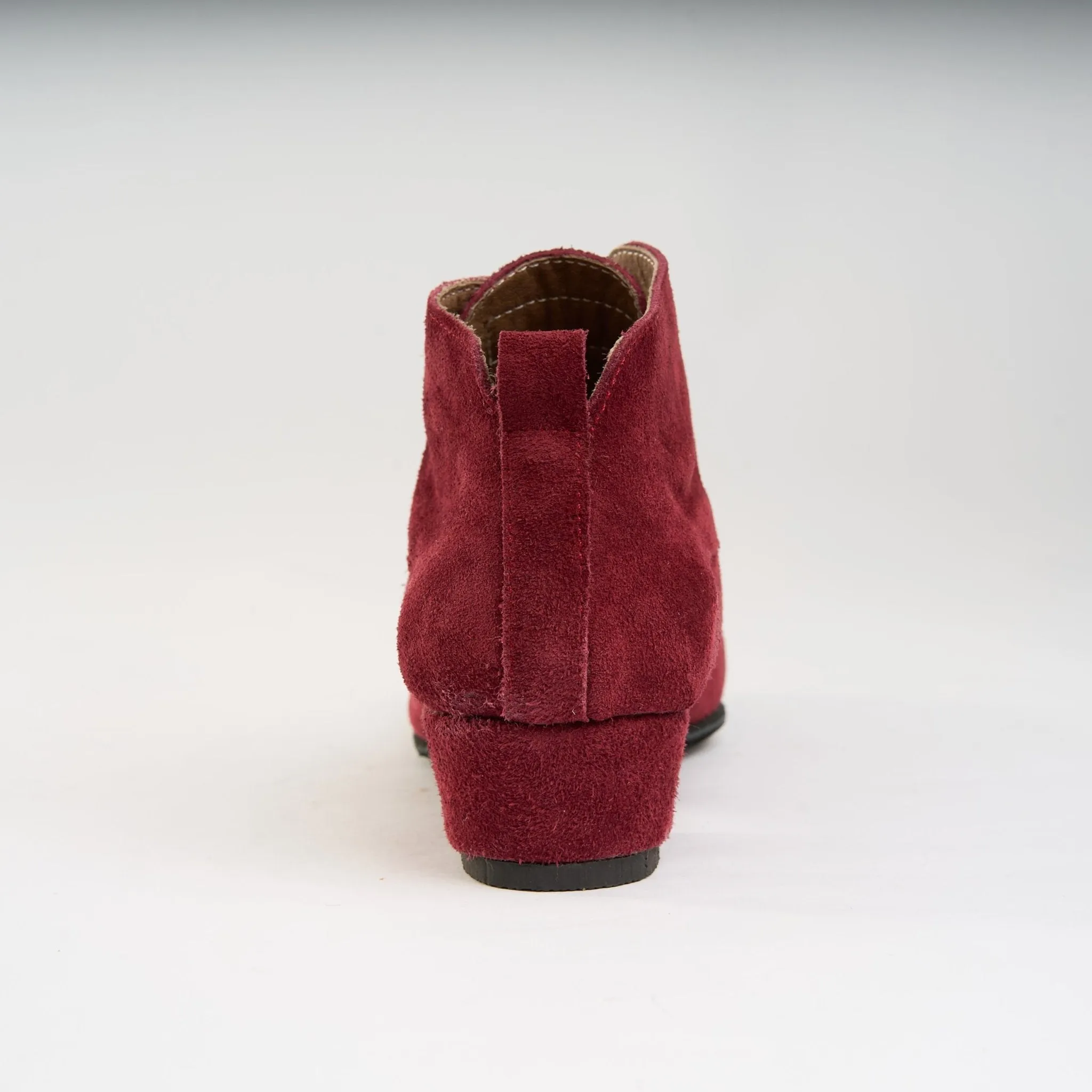 Crimson Suede - Handmade Tango Trainers - Tita 9610