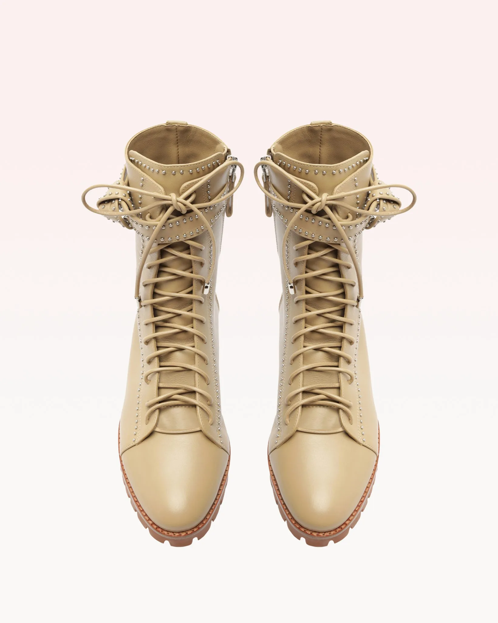 Evelyn Studs Bootie Semolina