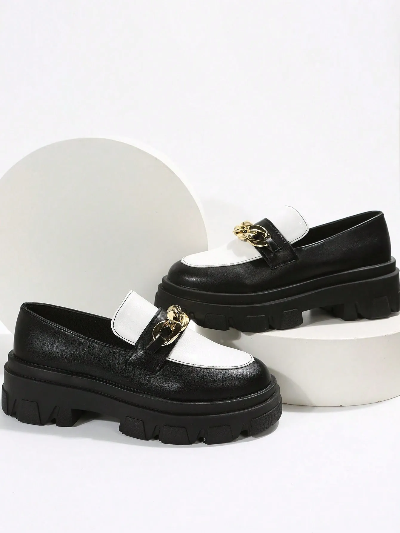 Fashionable Comfortable Lightweight Pu Leather Penny Loafers