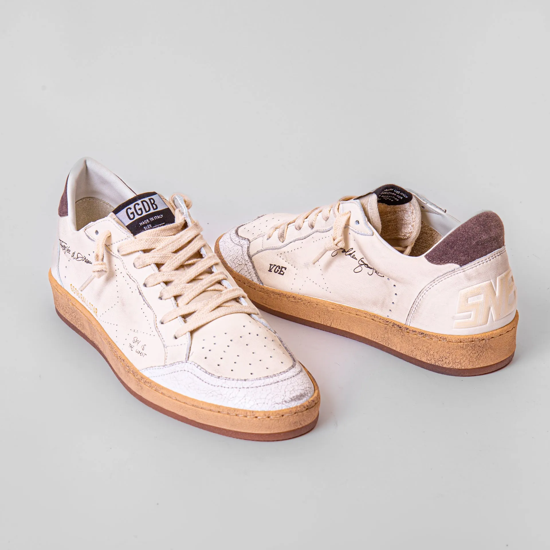 GOLDEN GOOSE SNEAKERS BALL STAR GMF00243.F006195 11853