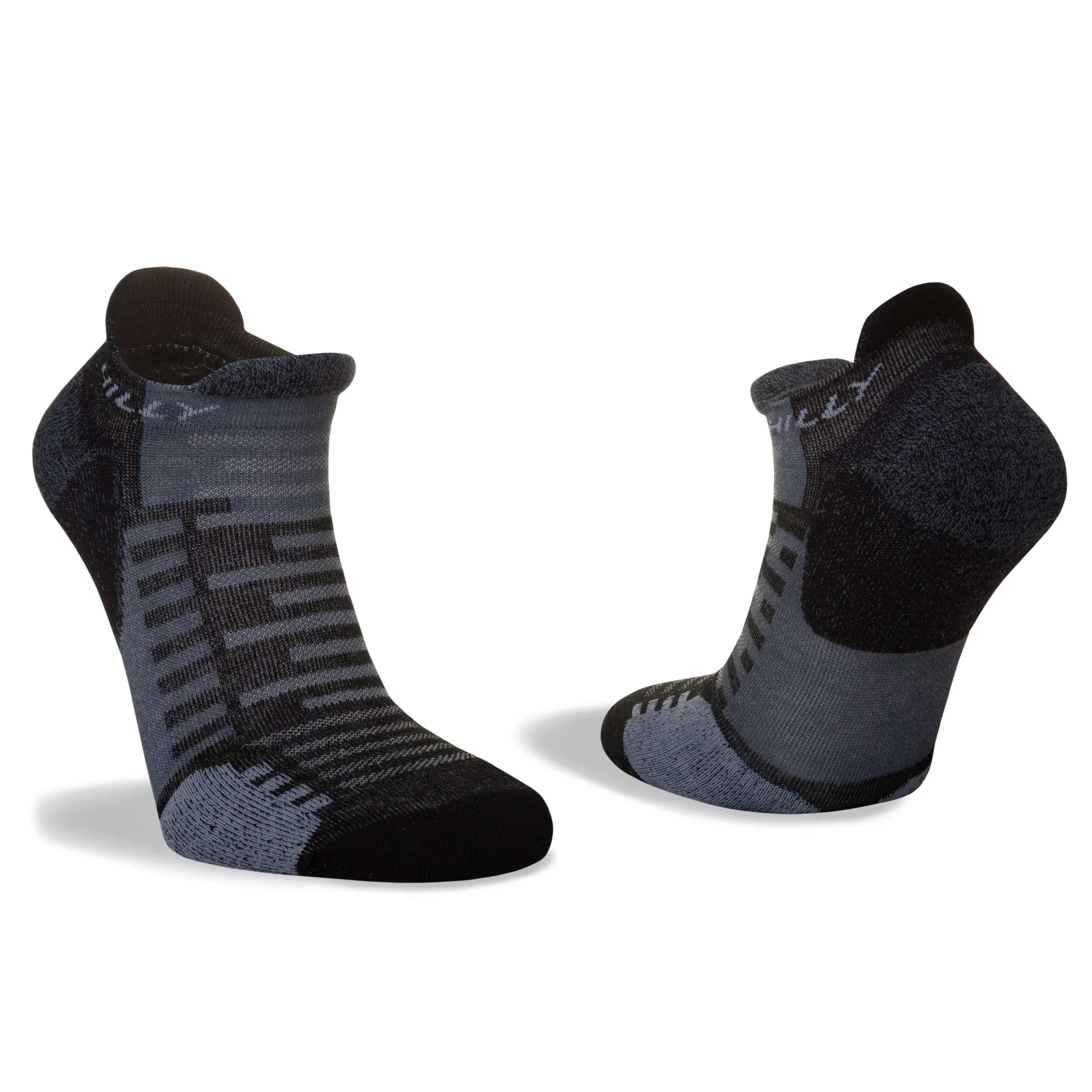 Hilly Active Socklet Min - Black/Grey