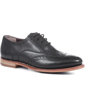 Kassandra Goodyear Welted Leather Brogues - KASSANDRA / 322 781