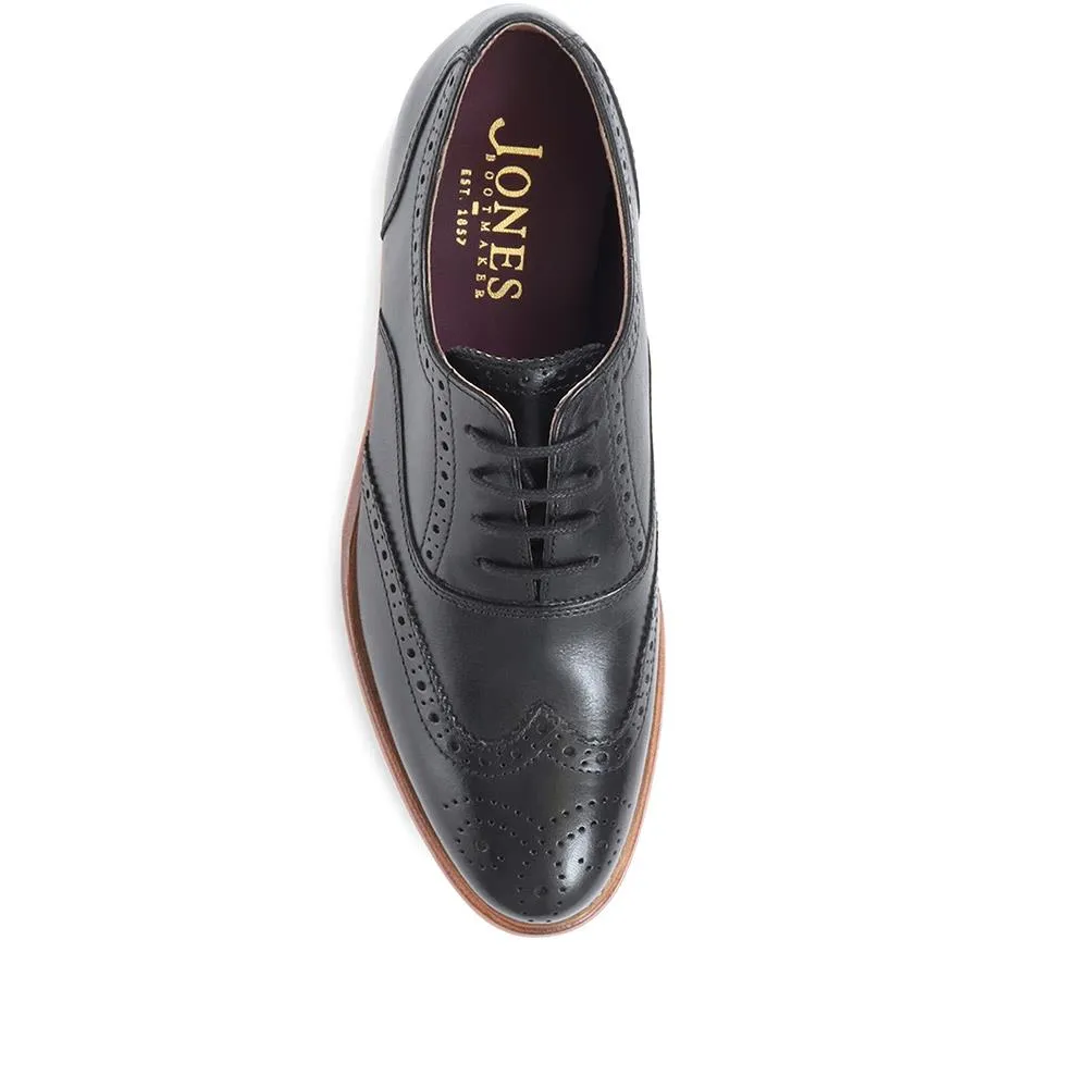 Kassandra Goodyear Welted Leather Brogues - KASSANDRA / 322 781