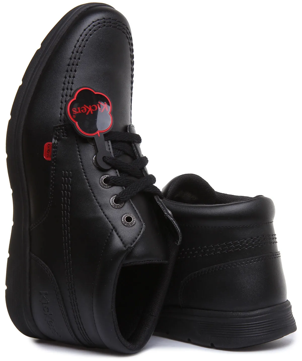 Kickers Kelland Lace Hi In Black in Adults UK Size 6.5 - 12