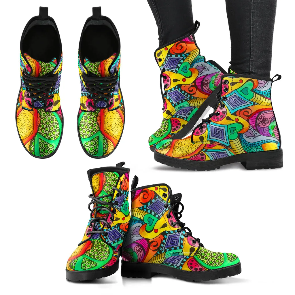 Love & Peace Handcrafted Boots V2