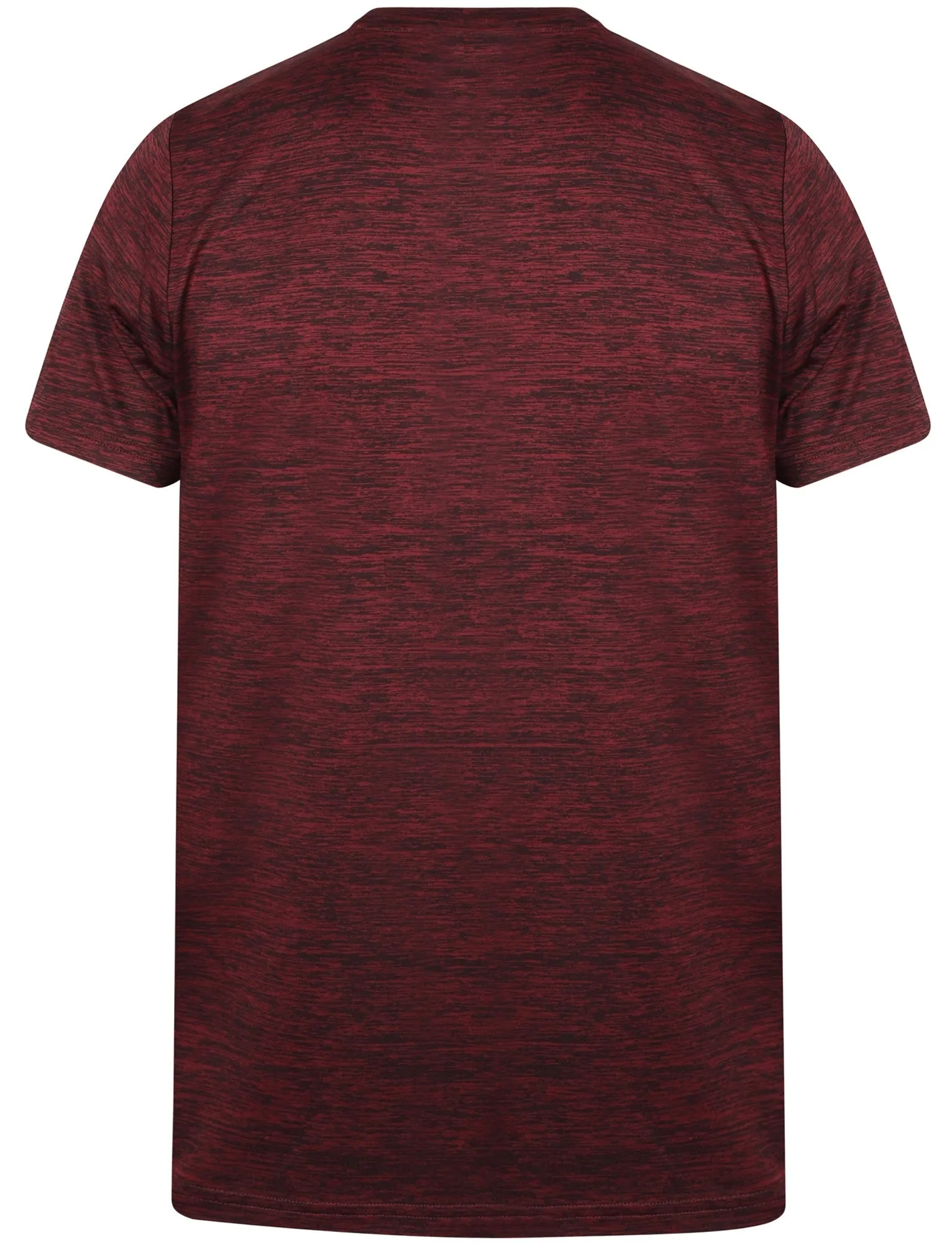 Memphis Reflective Motif T-Shirt In Windsor Wine - Tokyo Laundry Active