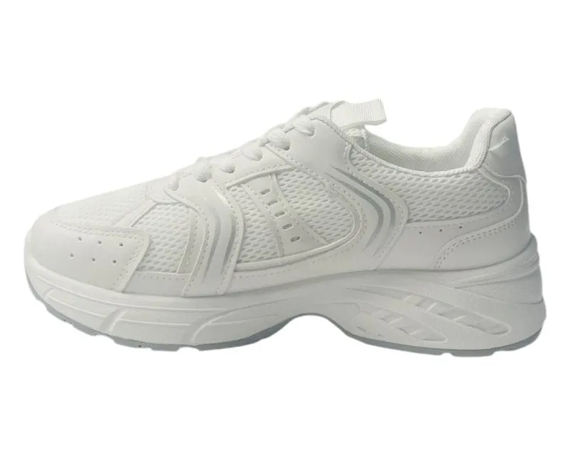 Mesh Lace Up Sports Trainers