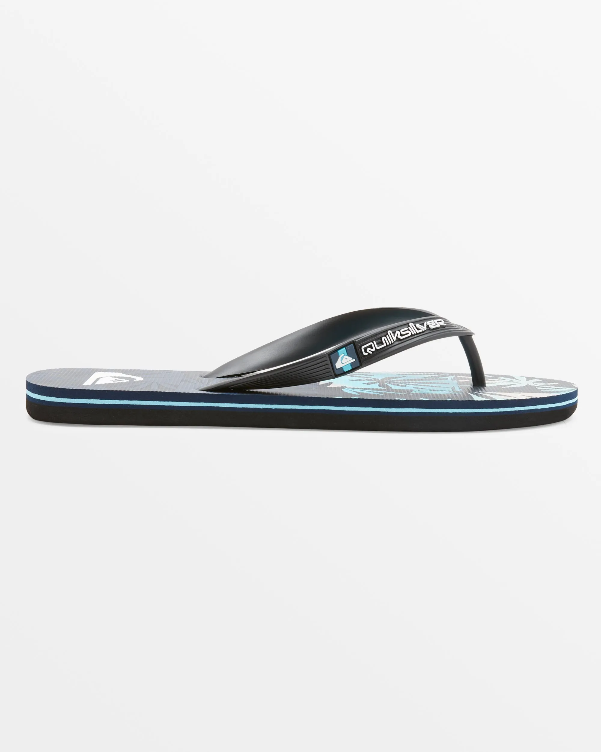 Molokai Art II Sandals - Black/Grey/Blue