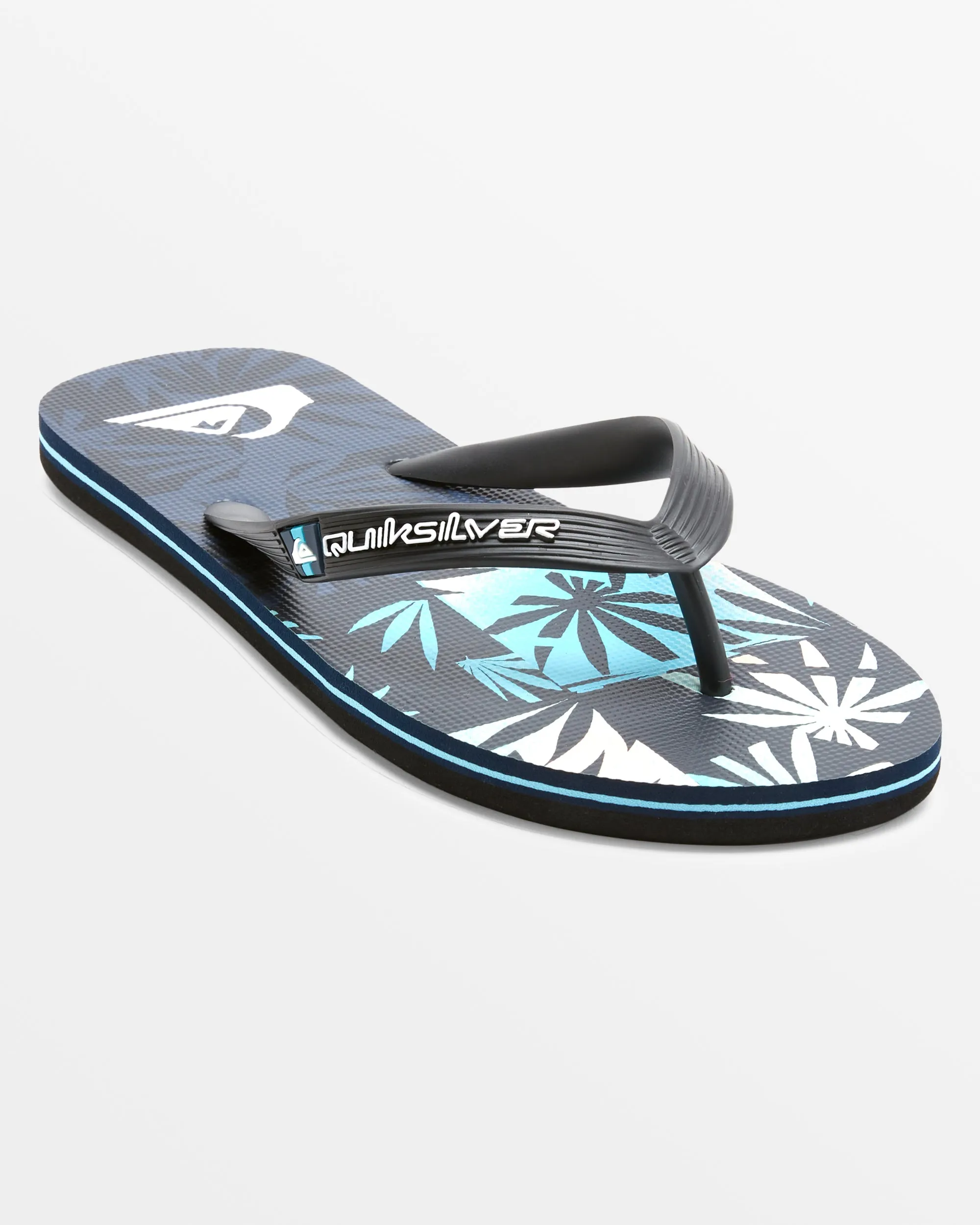 Molokai Art II Sandals - Black/Grey/Blue