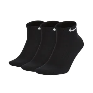 NIKE Everyday Lightweight 3-Pack Low Socks (Black)