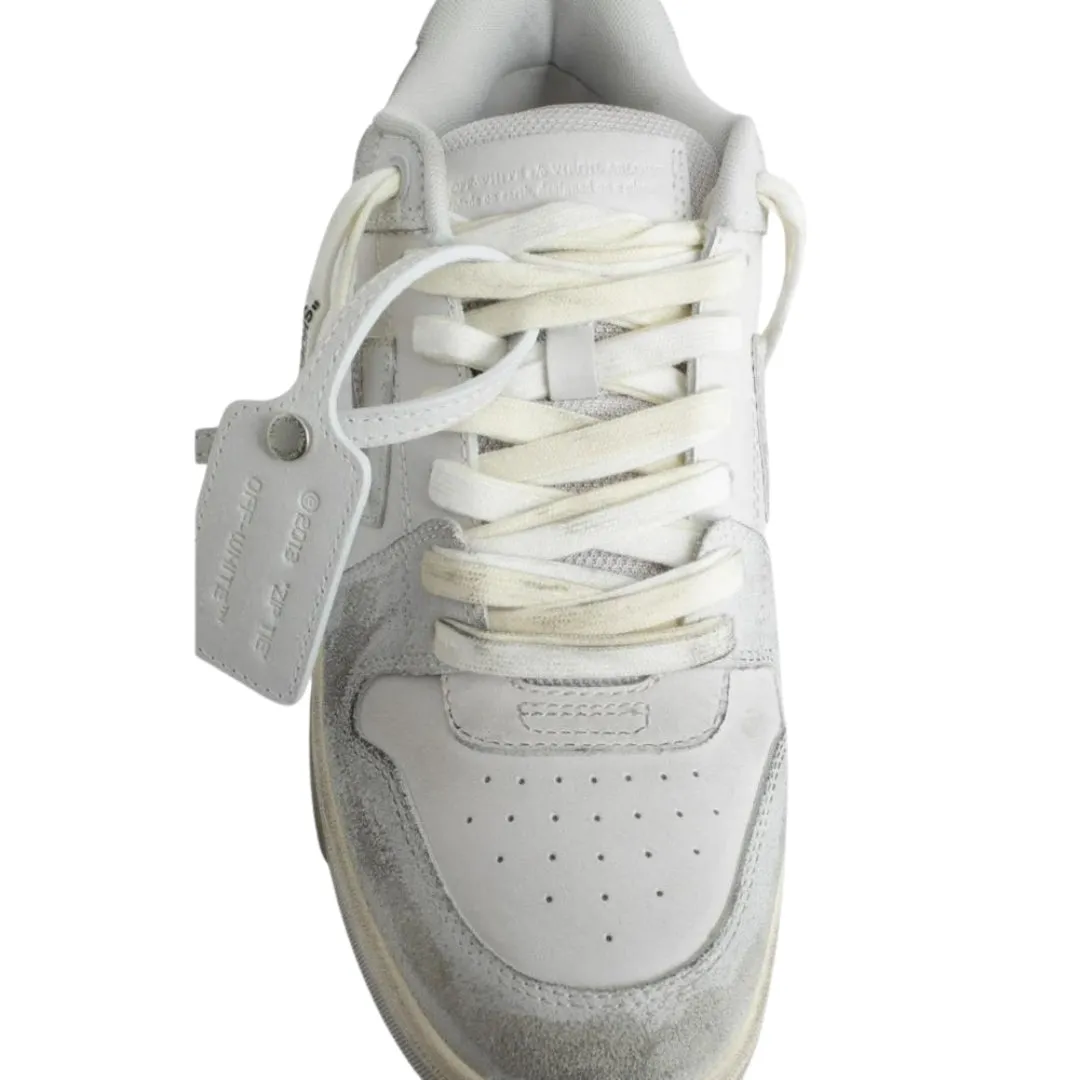 Off White Out Of Office Vintage Calf Leather White Sneakers