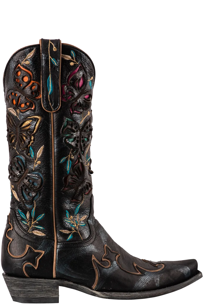 Old Gringo Women's Amadis Cowgirl Boots - Black