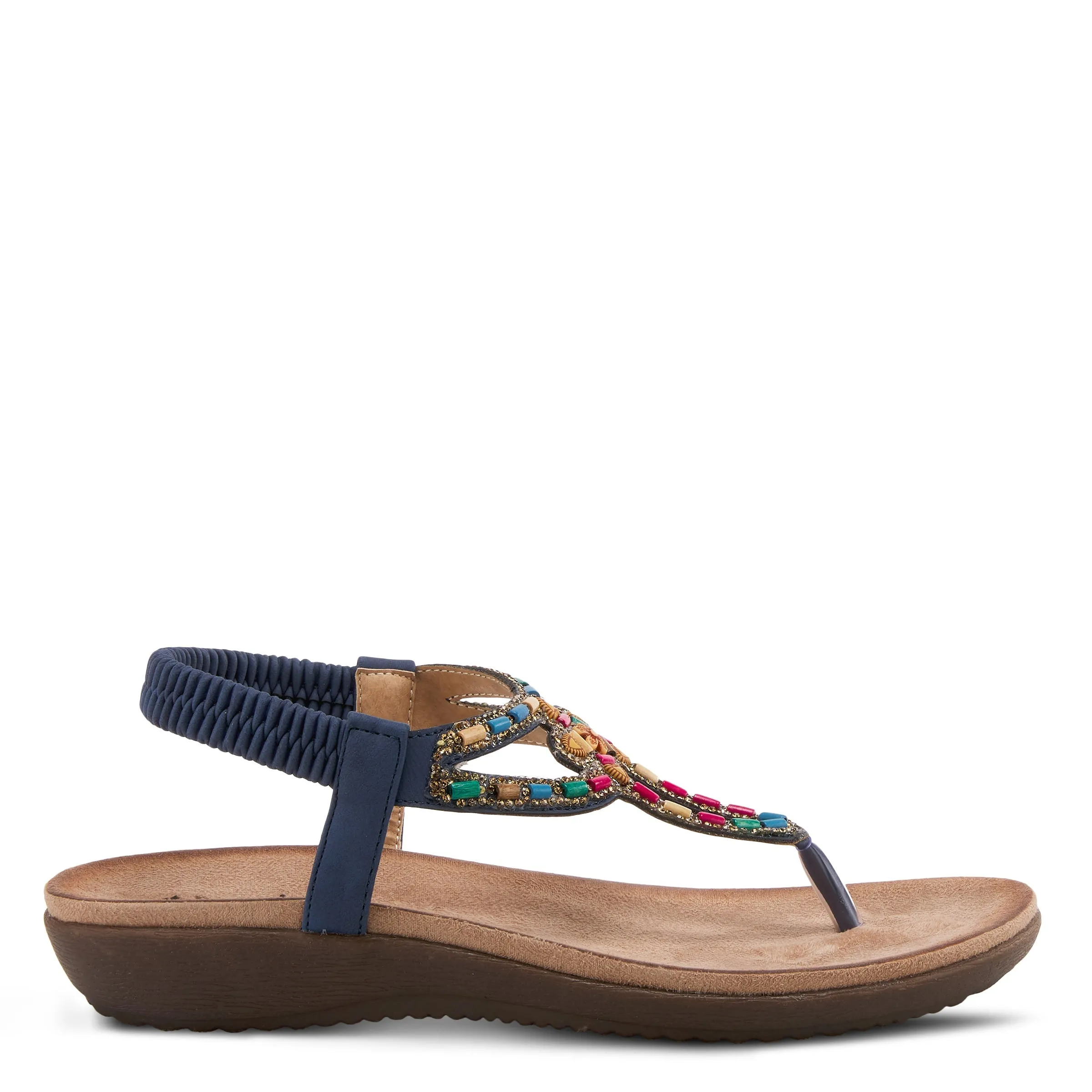 PATRIZIA CREMA THONG SANDALS