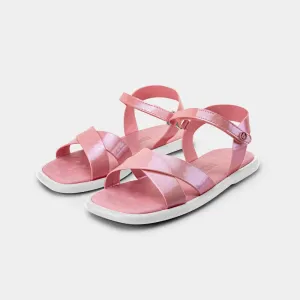 Pearled pink sandal