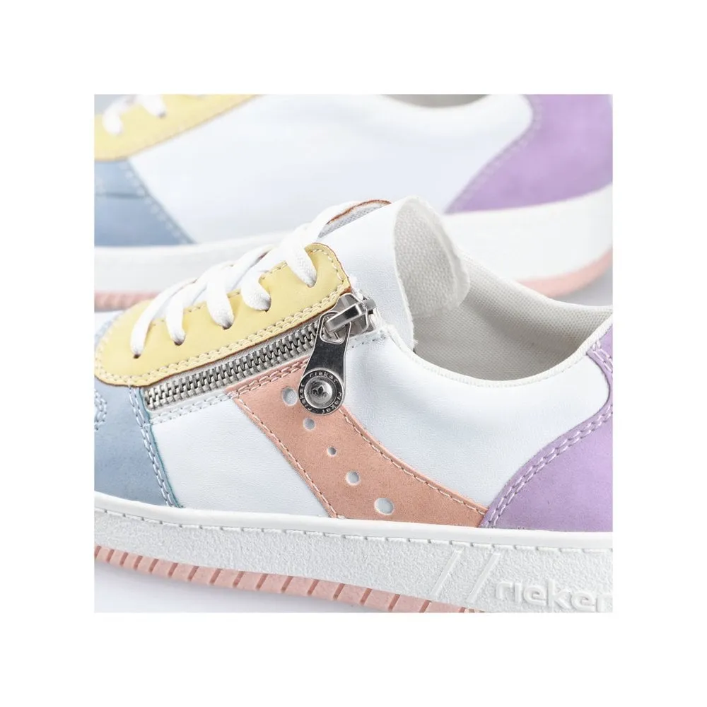 Rieker M5520 Ladies Trainer White