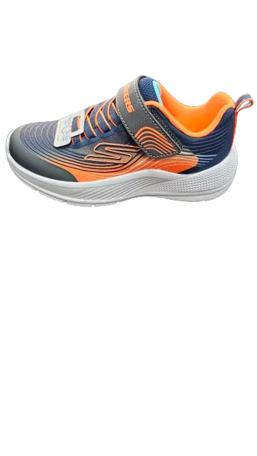 Skechers microspec advance nvy orange