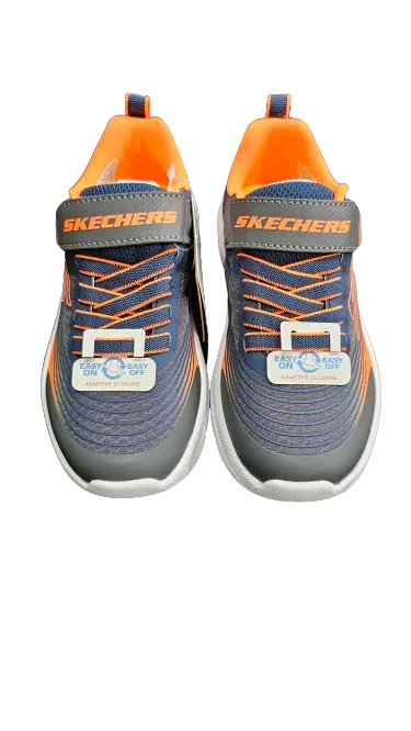 Skechers microspec advance nvy orange