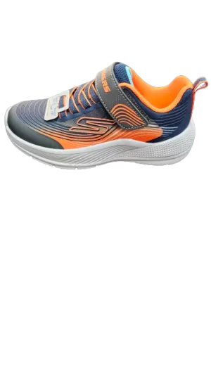 Skechers microspec advance nvy orange