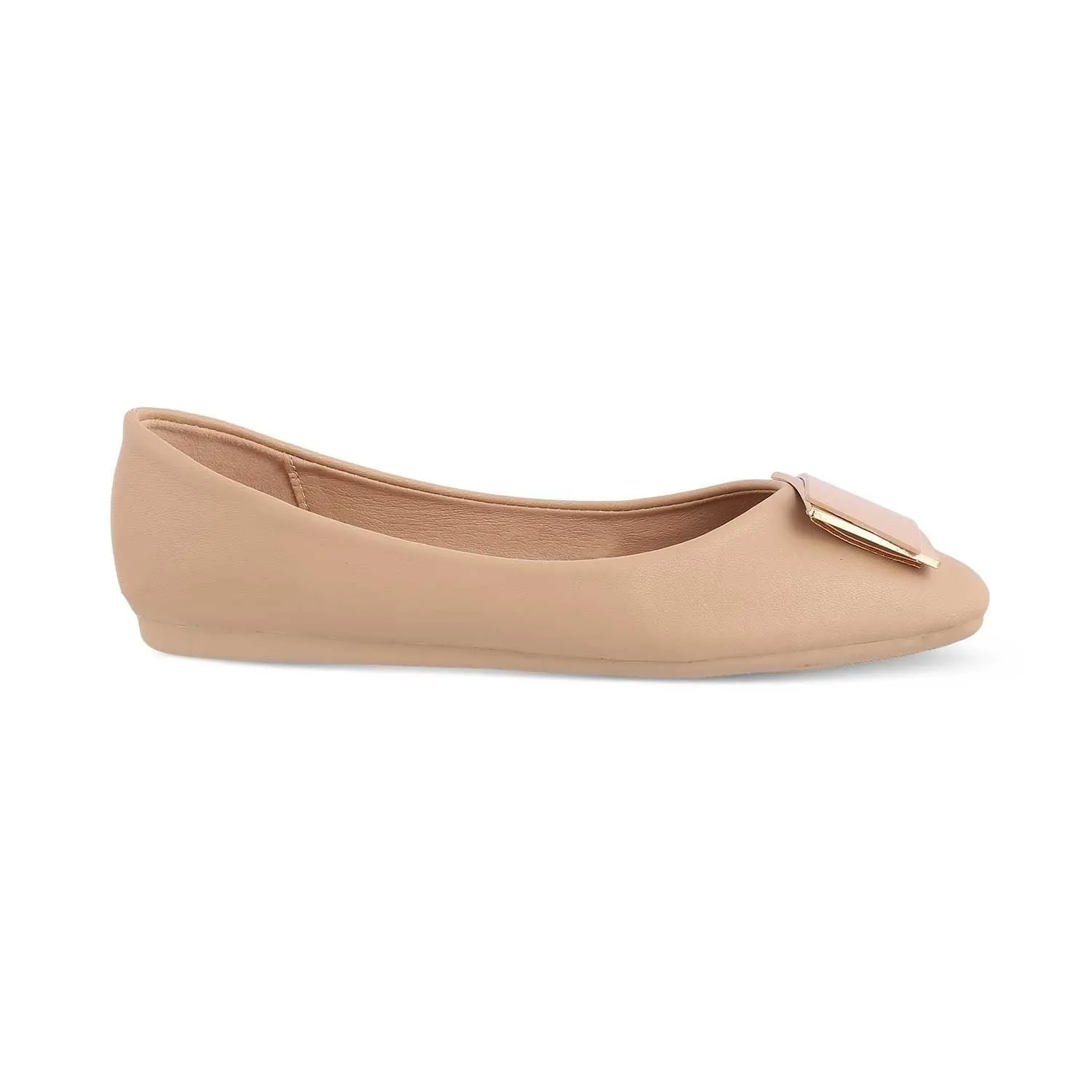 The Londre Beige Women's Casual Ballerinas Tresmode