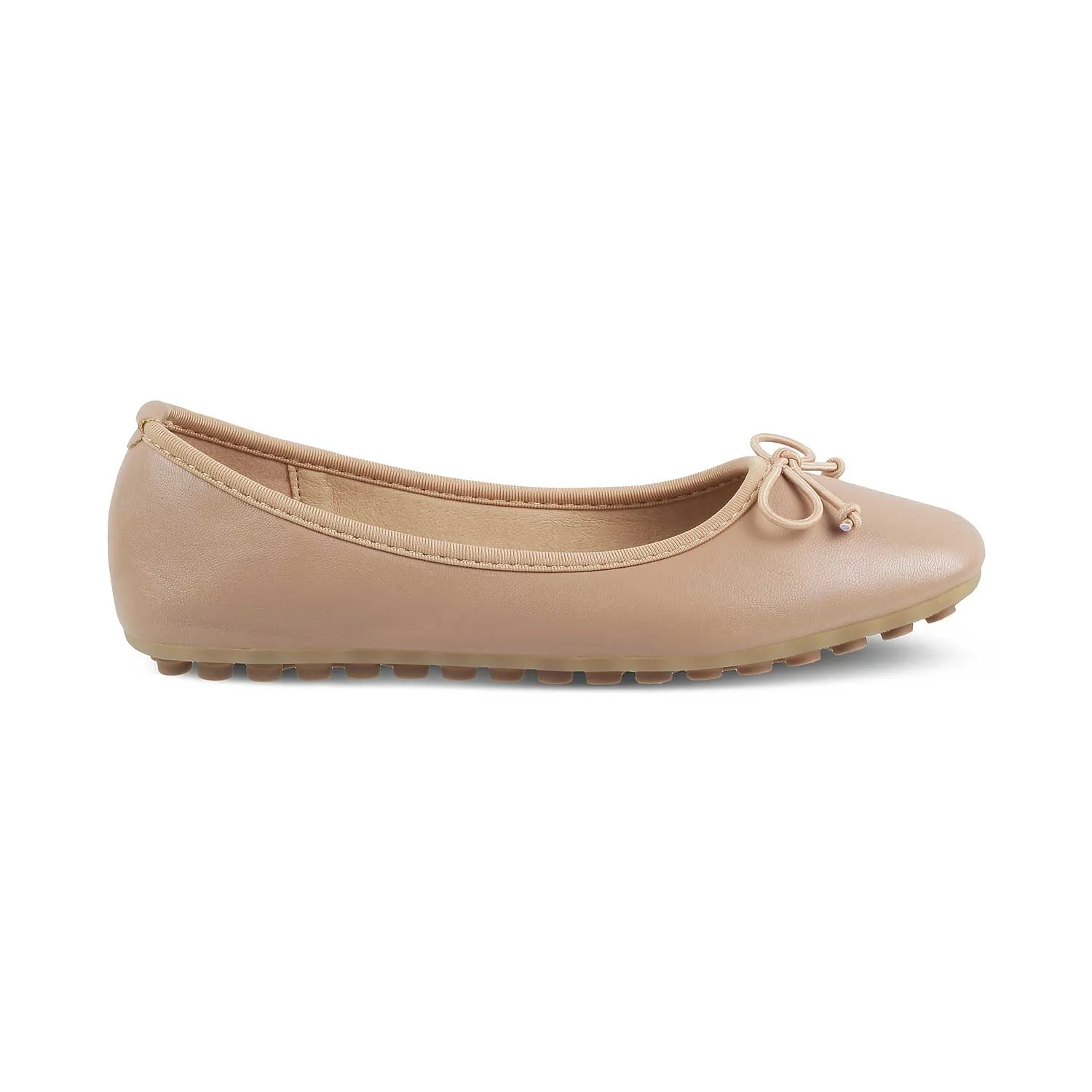 The Timisora Beige Women's Casual Ballerinas Tresmode