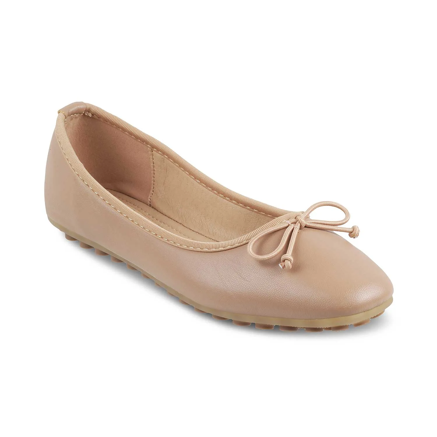 The Timisora Beige Women's Casual Ballerinas Tresmode