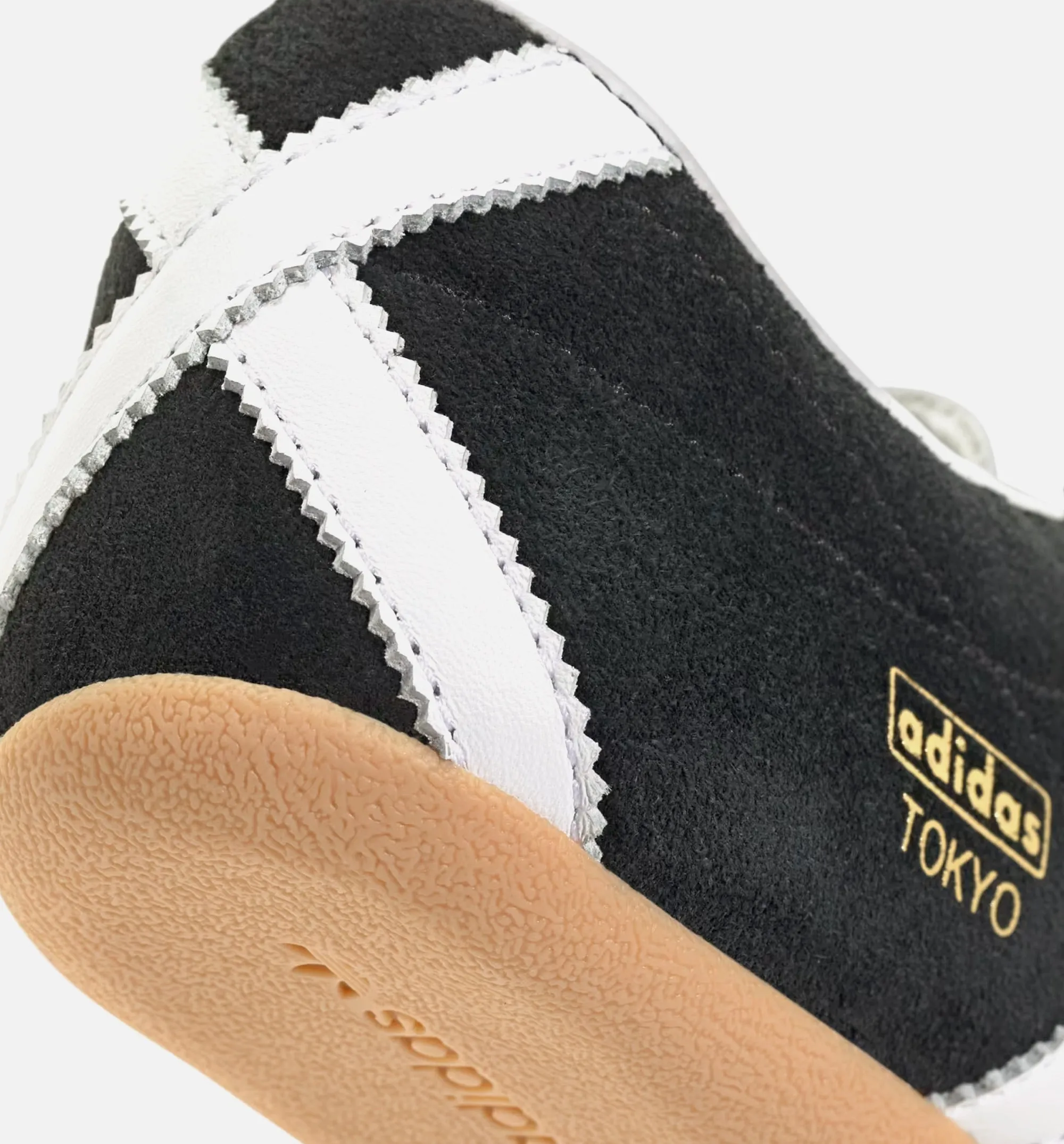 Tokyo Suede Womens Lifestyle Shoe - Black/White/Gum