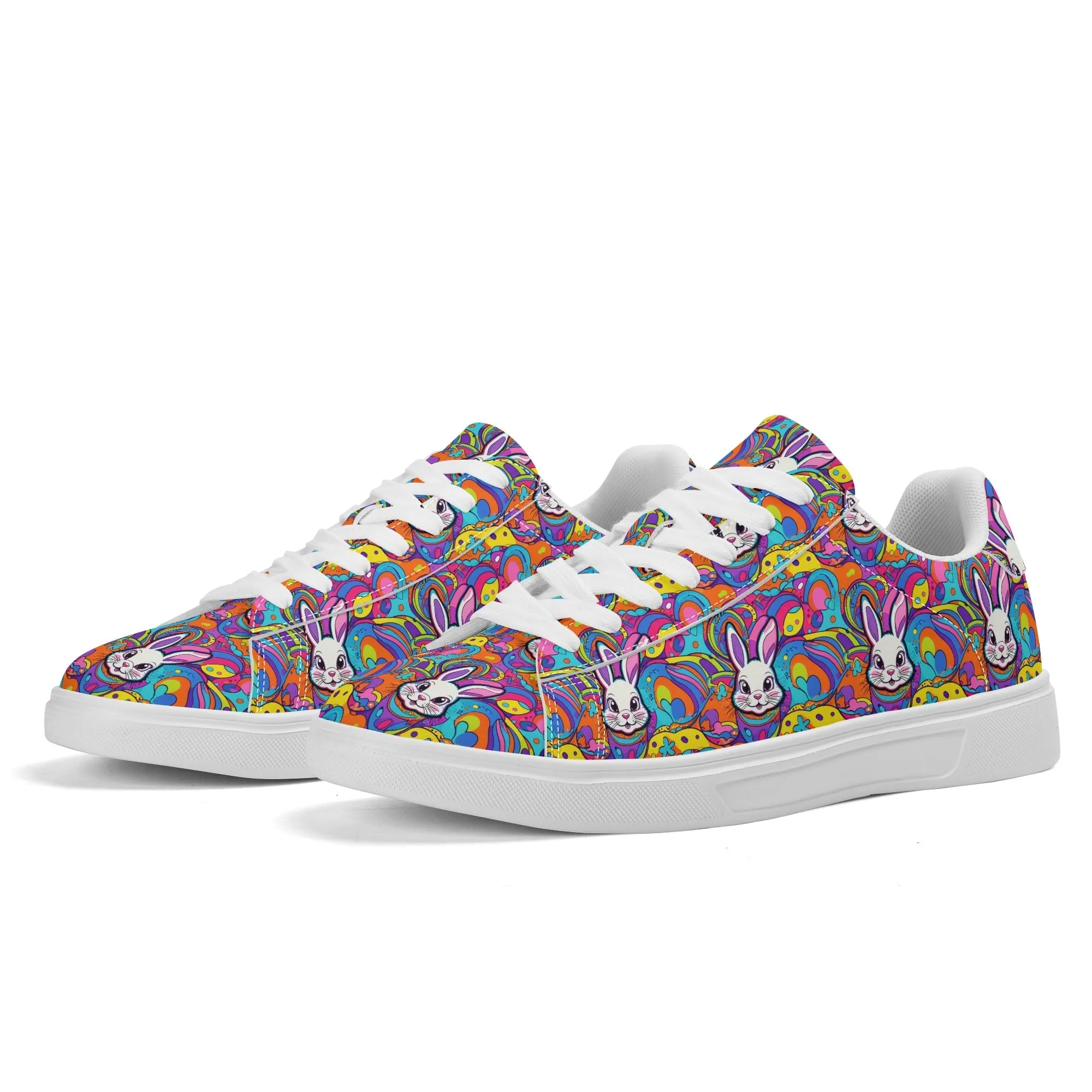 Trippy Bunny Lightweight Brand Low Top Leather Shoes