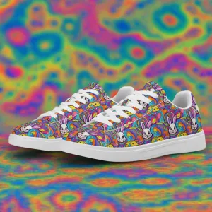 Trippy Bunny Lightweight Brand Low Top Leather Shoes