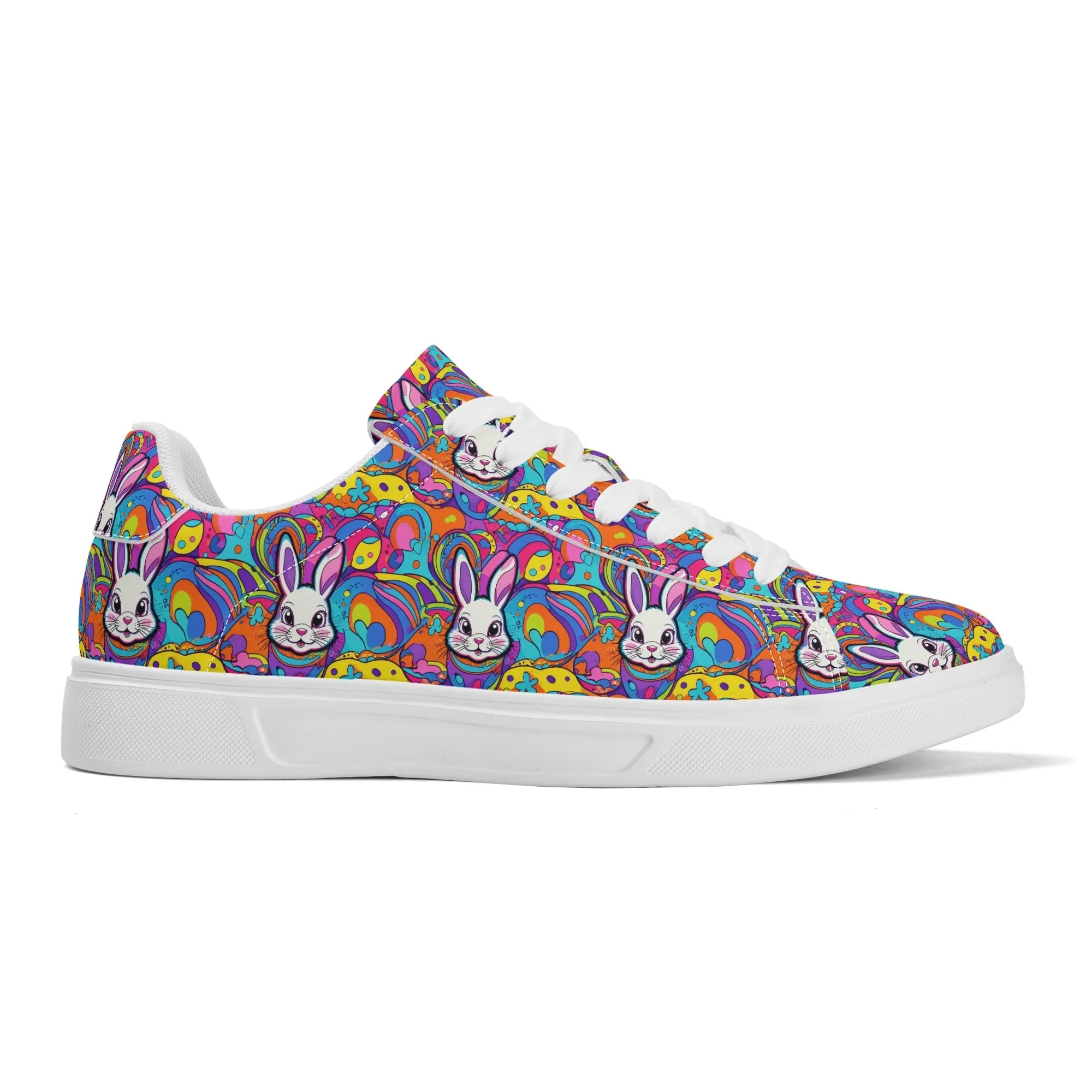 Trippy Bunny Lightweight Brand Low Top Leather Shoes