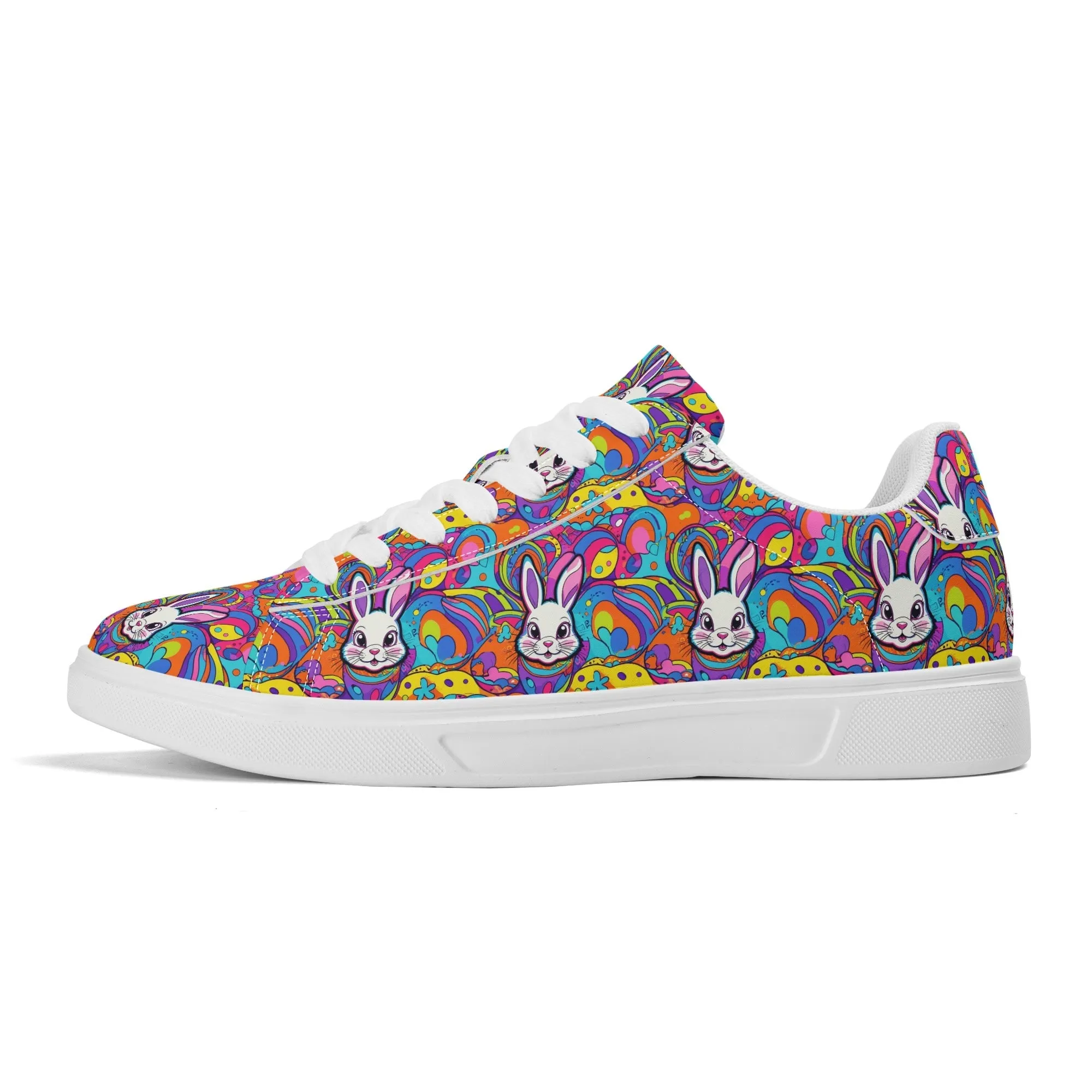 Trippy Bunny Lightweight Brand Low Top Leather Shoes