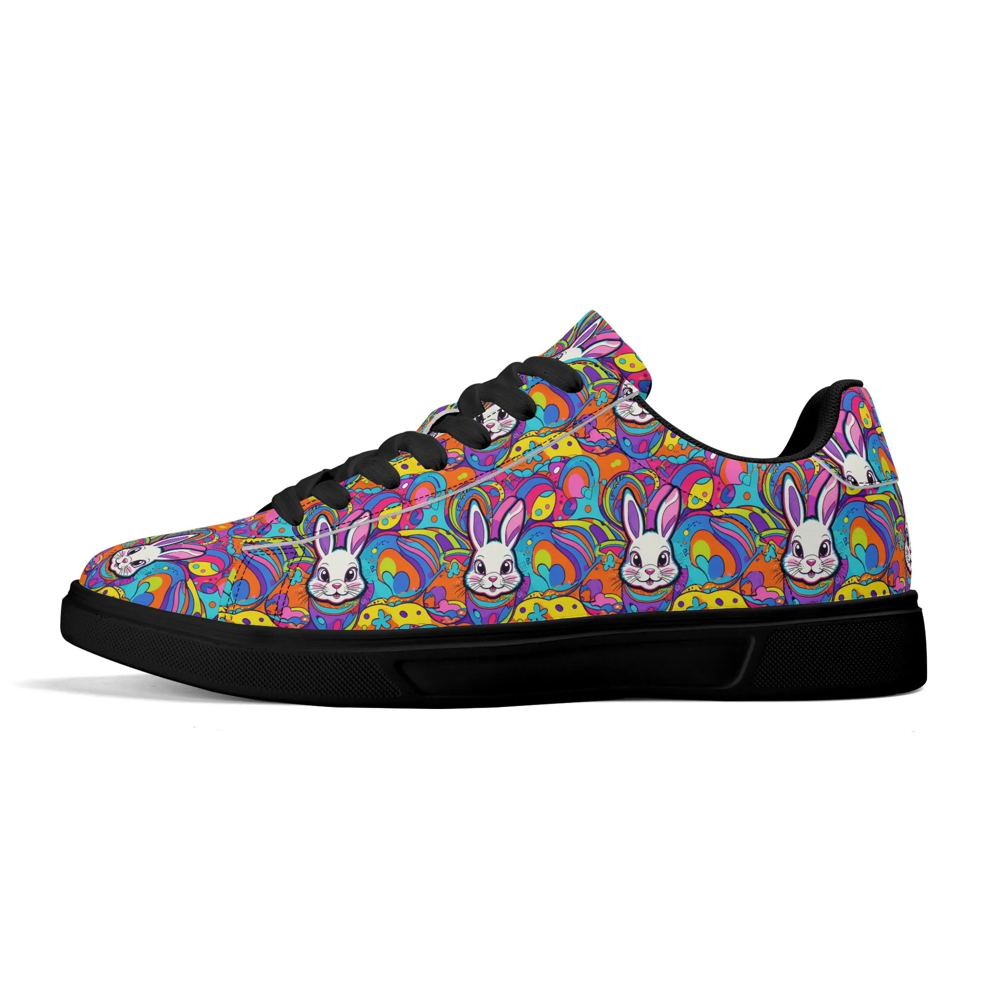 Trippy Bunny Lightweight Brand Low Top Leather Shoes