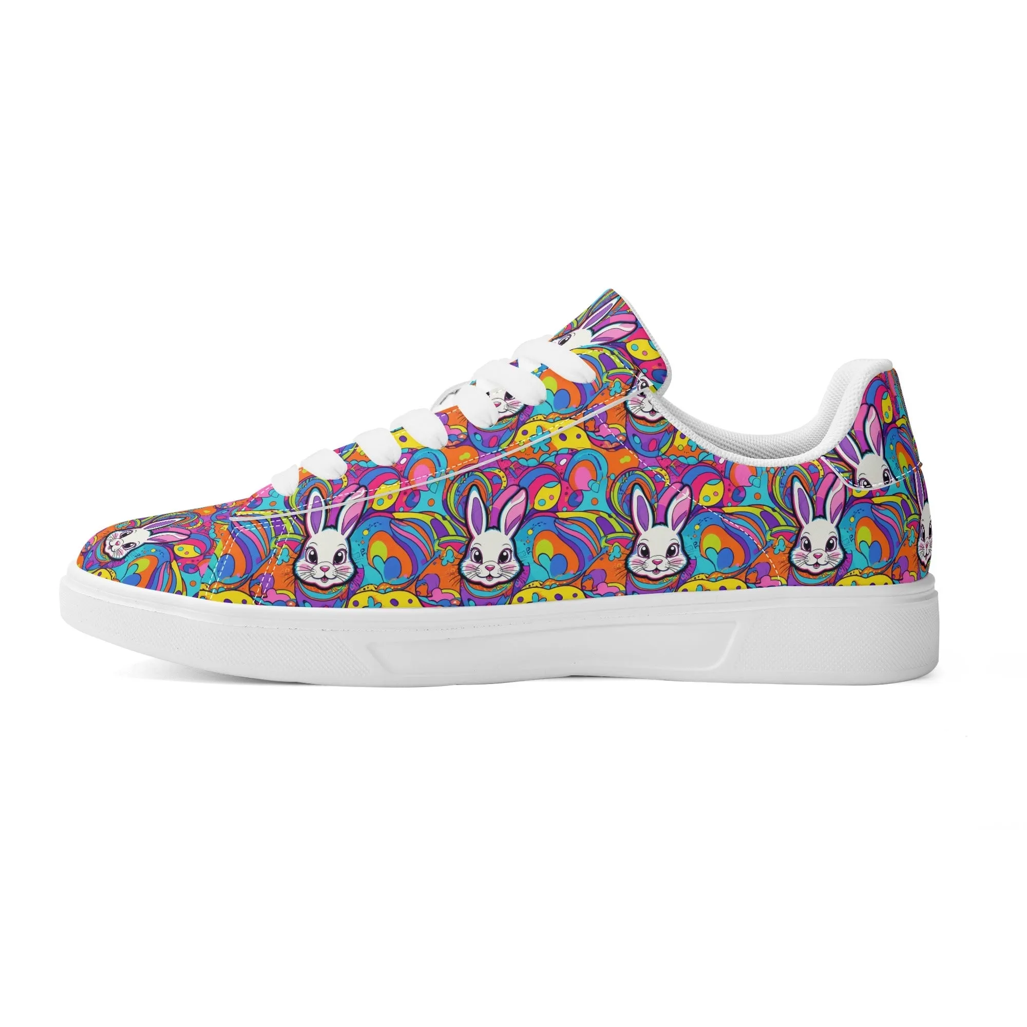 Trippy Bunny Lightweight Brand Low Top Leather Shoes