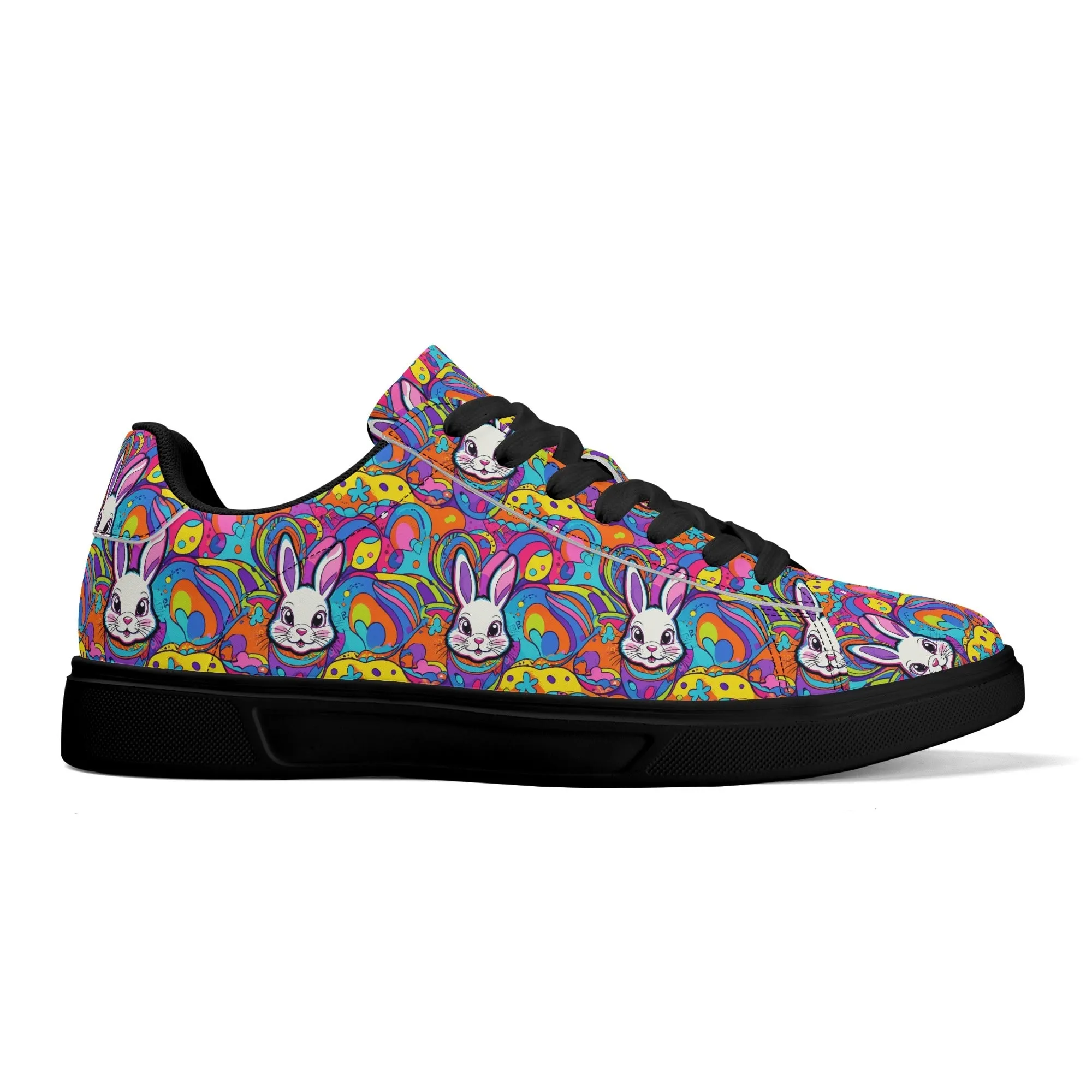 Trippy Bunny Lightweight Brand Low Top Leather Shoes