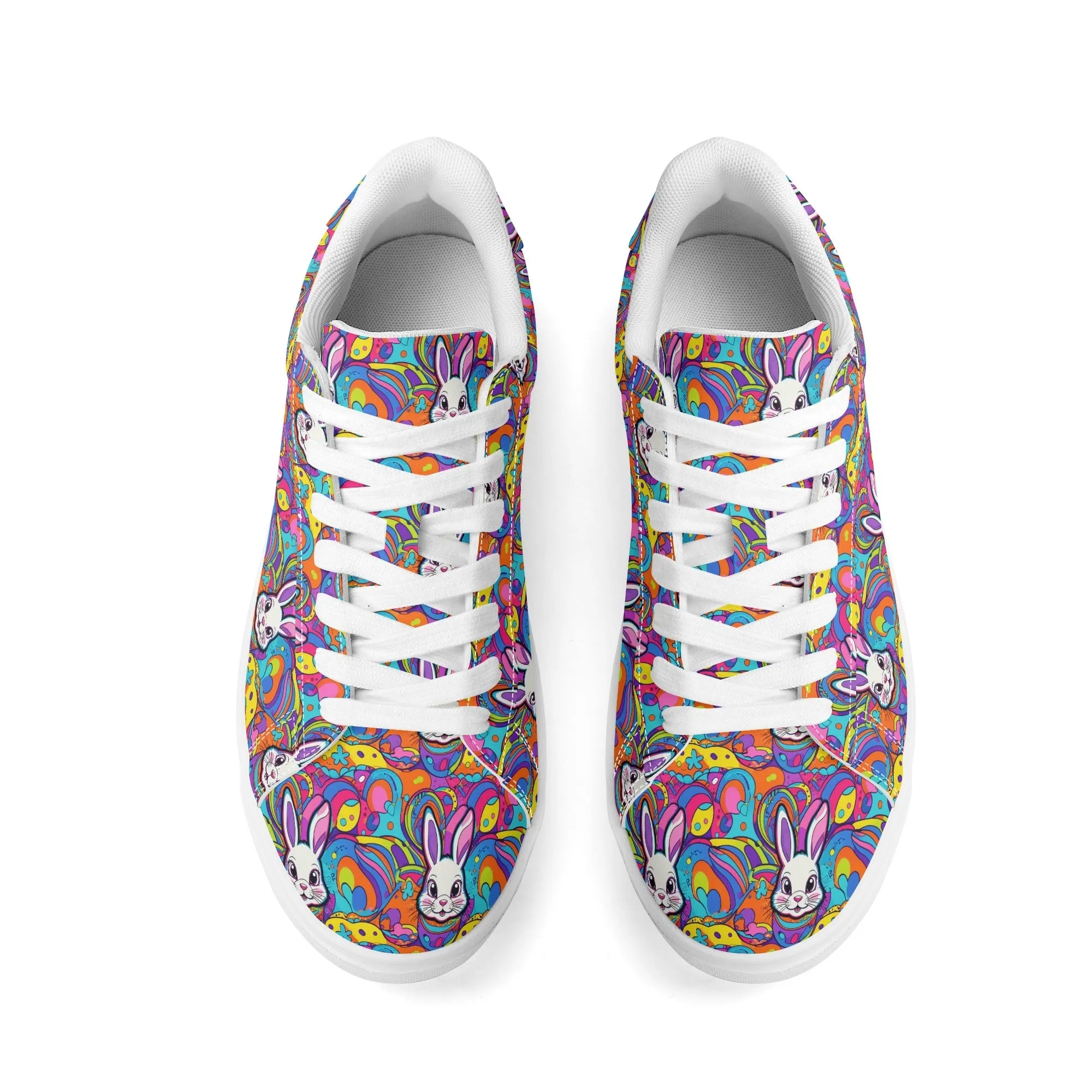 Trippy Bunny Lightweight Brand Low Top Leather Shoes