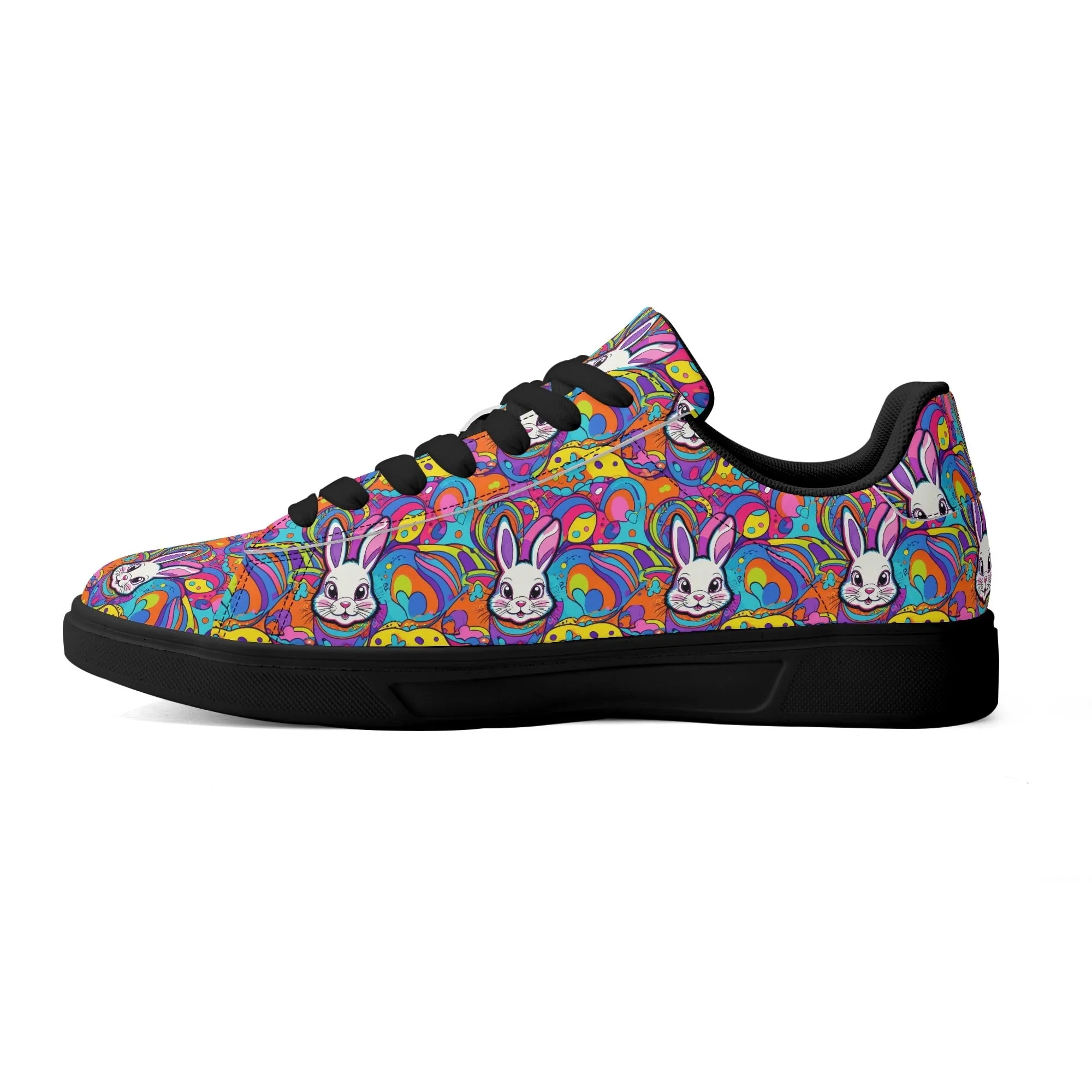 Trippy Bunny Lightweight Brand Low Top Leather Shoes