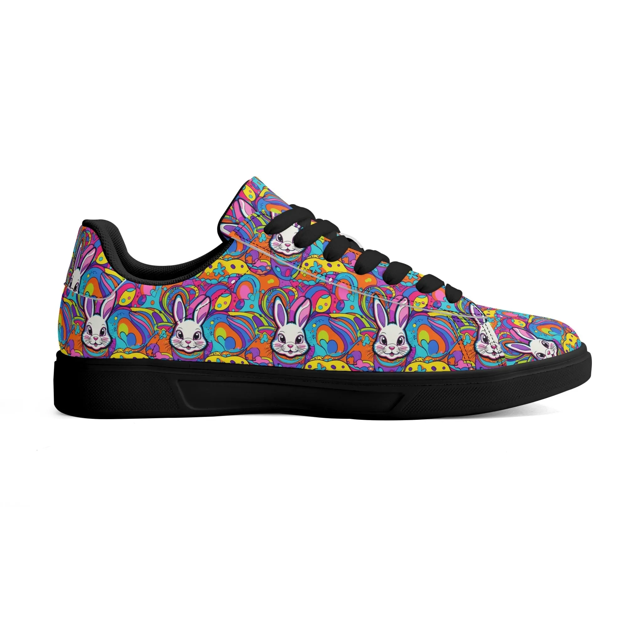 Trippy Bunny Lightweight Brand Low Top Leather Shoes