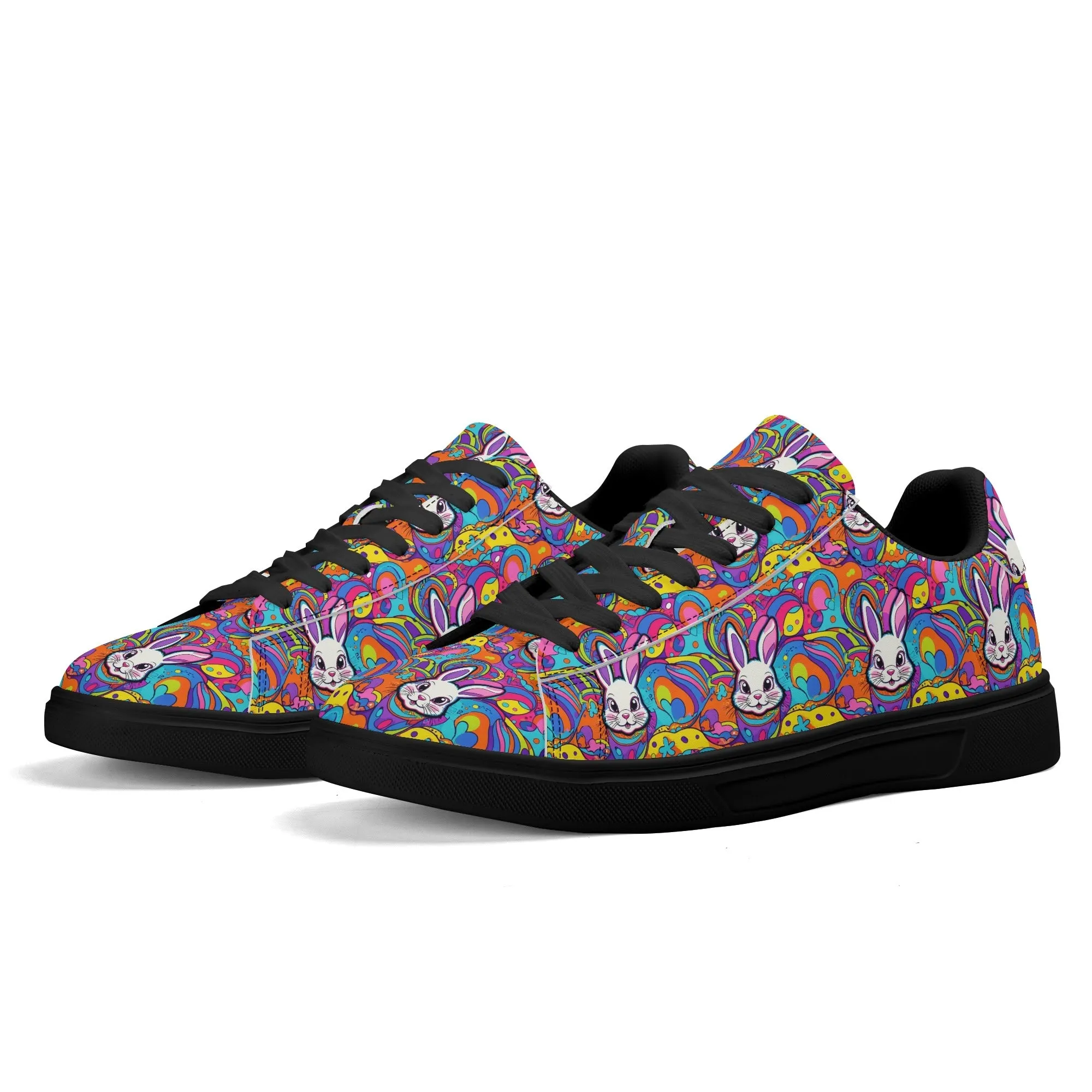 Trippy Bunny Lightweight Brand Low Top Leather Shoes