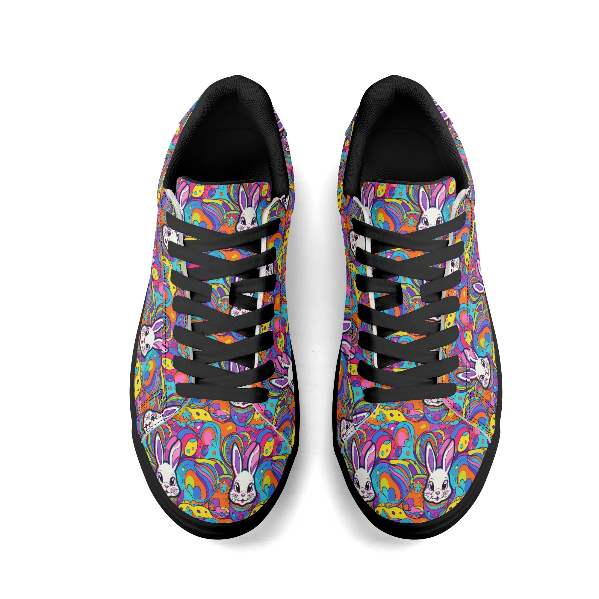 Trippy Bunny Lightweight Brand Low Top Leather Shoes