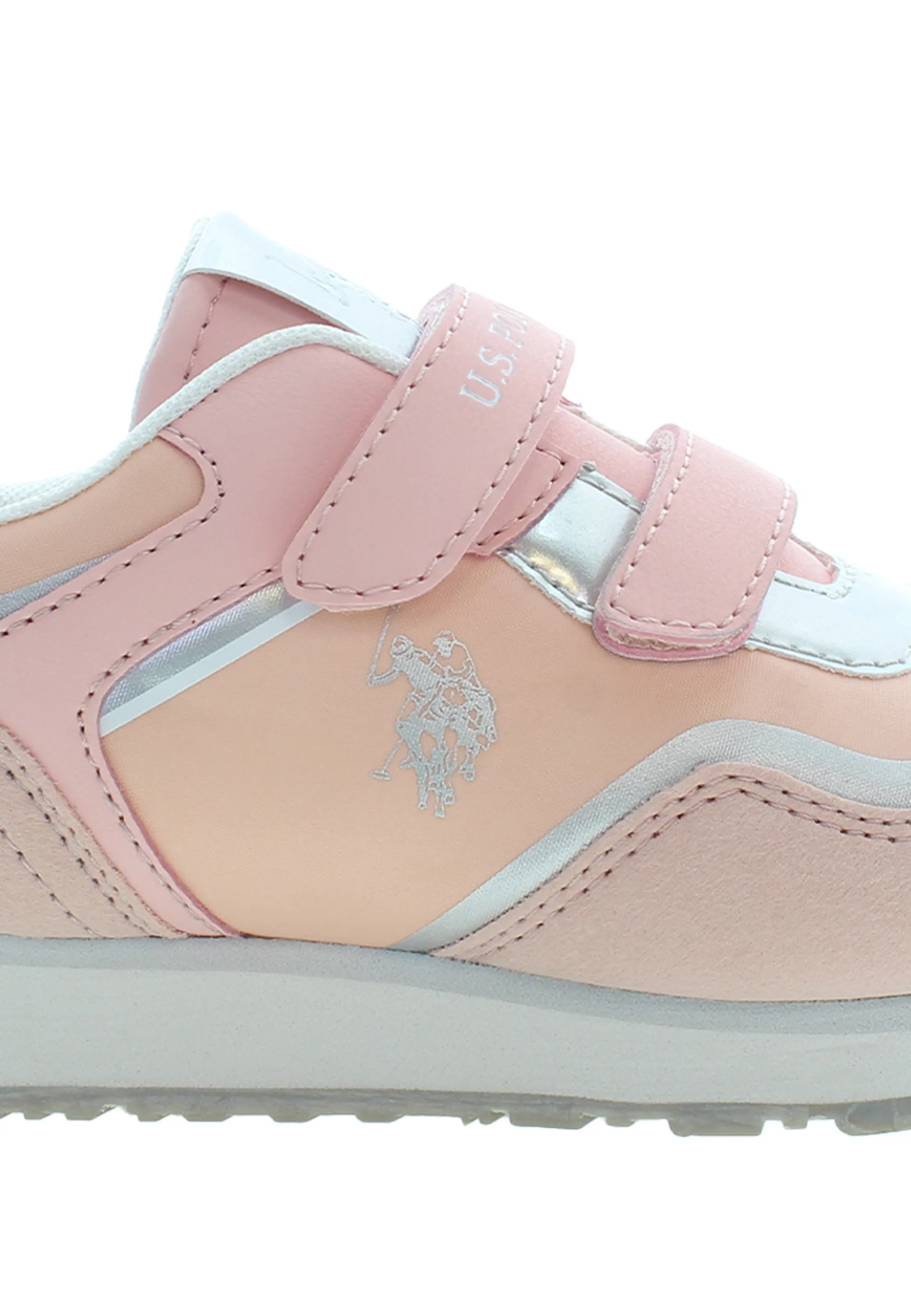 US POLO ASSN. KIDS TRAINERS IN PINK