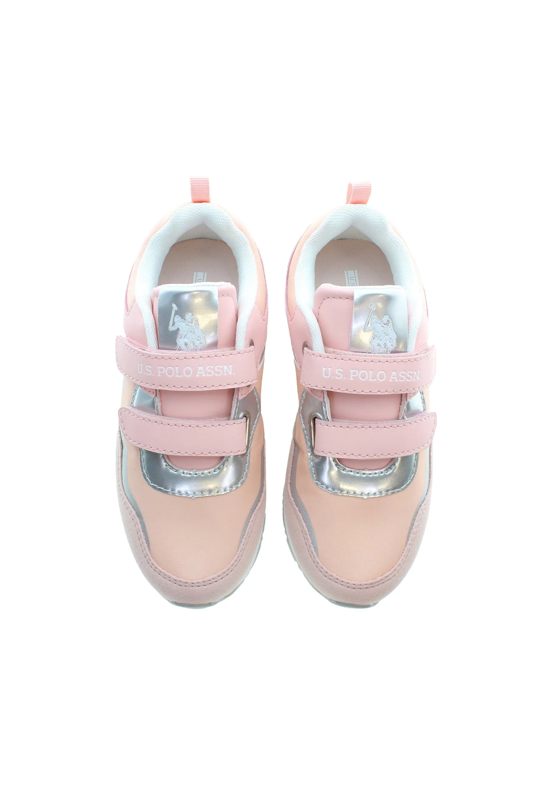 US POLO ASSN. KIDS TRAINERS IN PINK